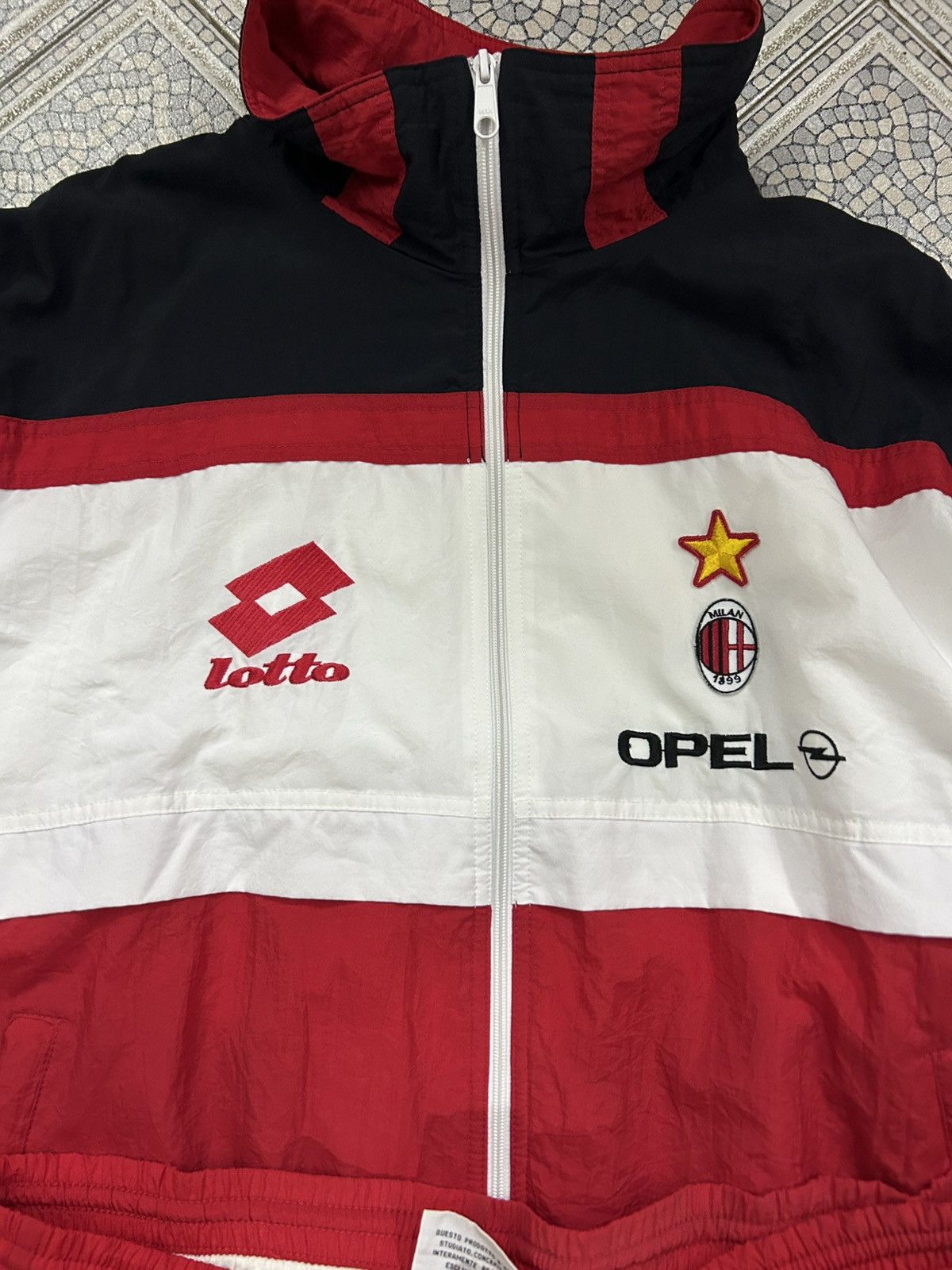 Lotto Sport AC MILAN 1995 tracksuit vintage Size US XXL / EU 58 / 5 - 2 Thumbnail