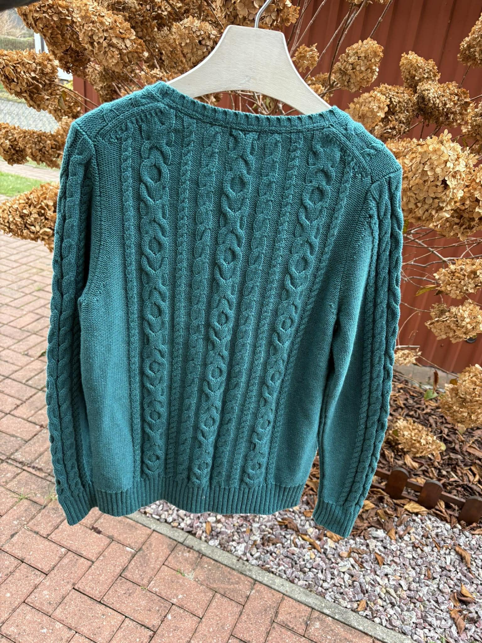 L.L. Bean L.L. Bean Cotton Cable Knit Jumper USA Size US M / EU 48-50 / 2 - 2 Thumbnail