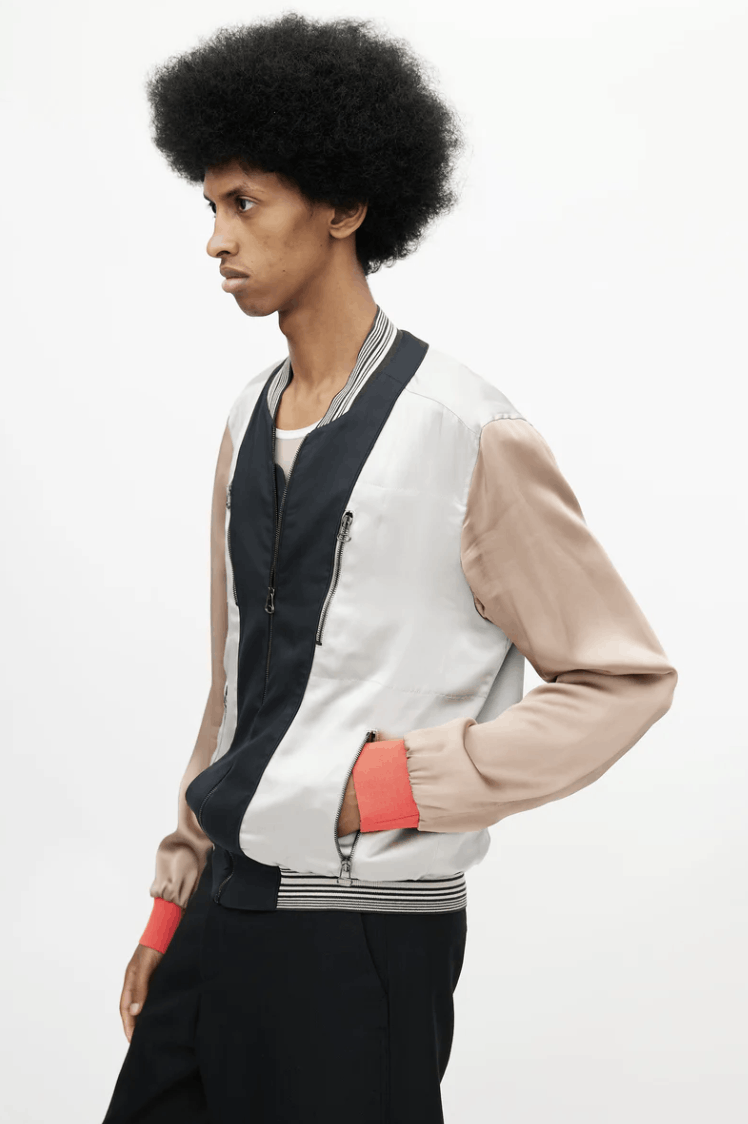 Lanvin Lanvin Satin Bomber Jacket Size US S / EU 44-46 / 1 - 6 Thumbnail