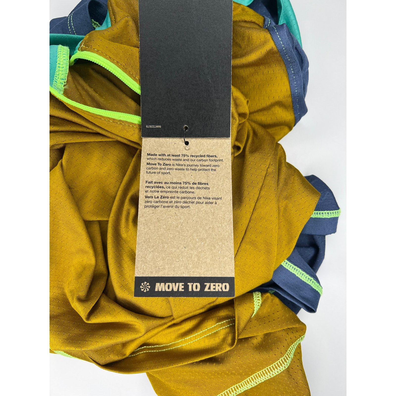 Nike Nike Court Advantage Quarter Zip Tennis Shirt Gold Size US M / EU 48-50 / 2 - 8 Thumbnail