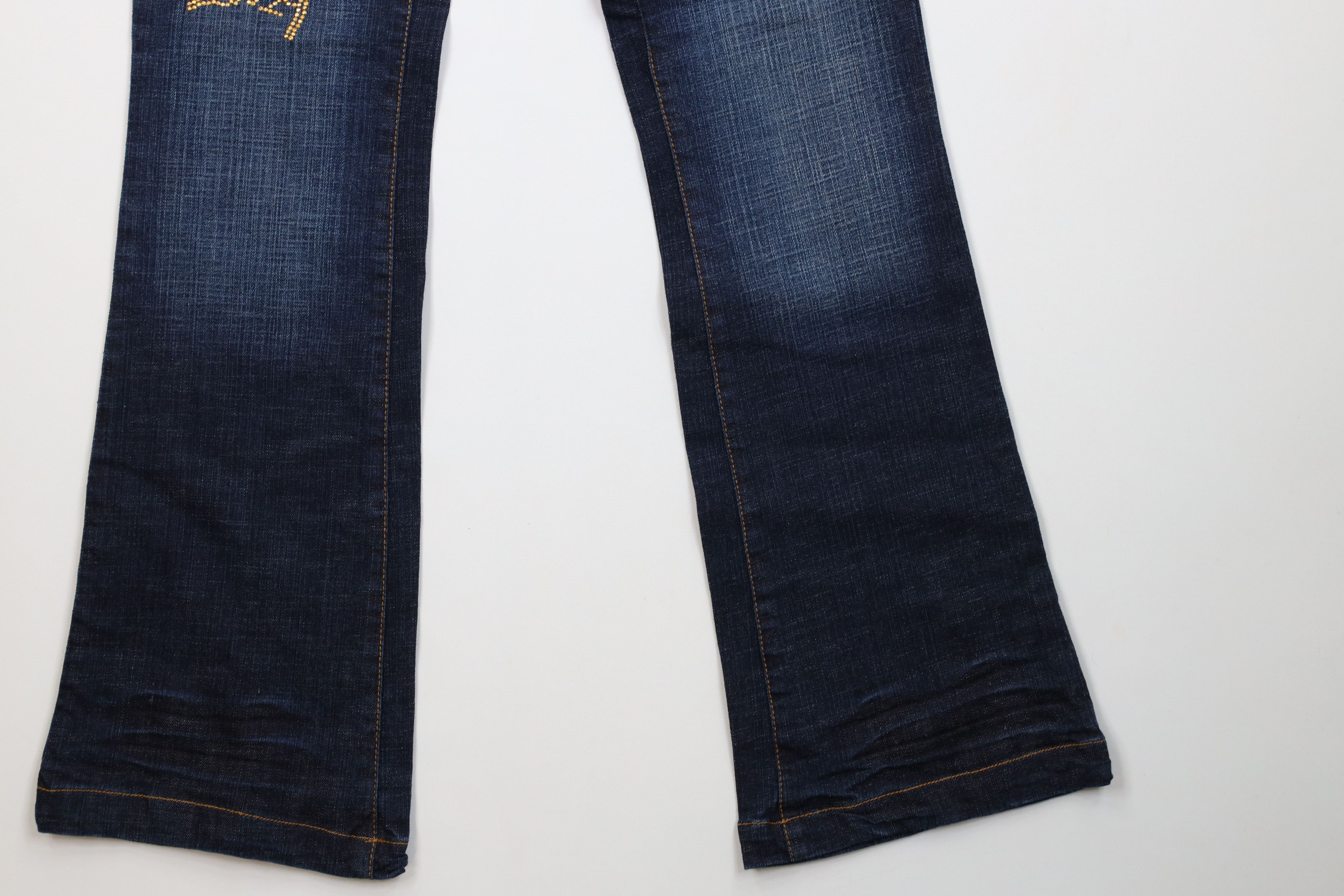 Vintage Deadstock Vintage Y2K Lot 29 Road Runner Flared Jeans Size 27" / US 4 / IT 40 - 4 Thumbnail