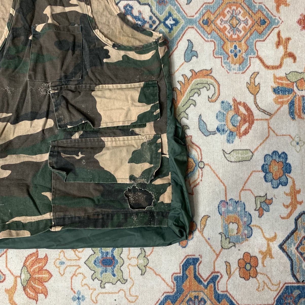 Vintage 90s Vintage Sports Afield Camo Hunting Vest Size US XL / EU 56 / 4 - 2 Thumbnail