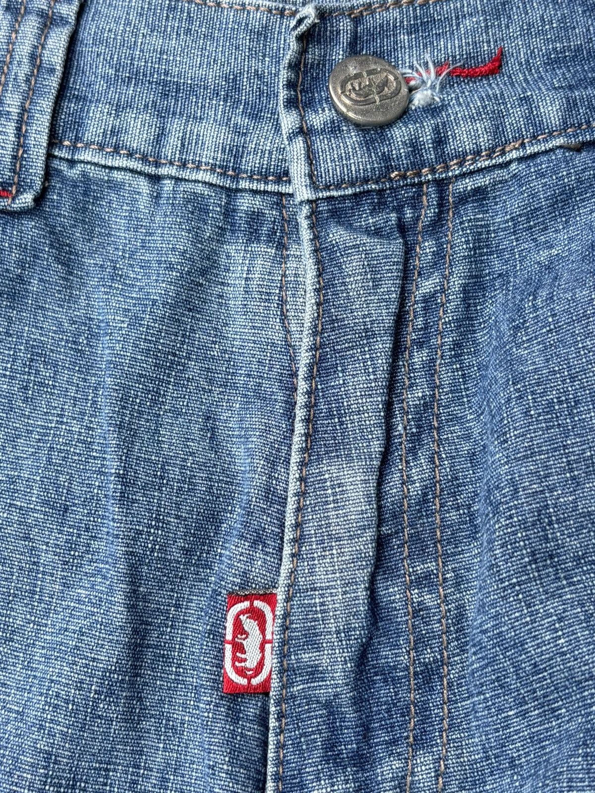 Ecko Unltd. Vintage Y2K Ecko Unltd Baggy Skater Jeans Embroidered Pocket Size US 31 - 8 Thumbnail