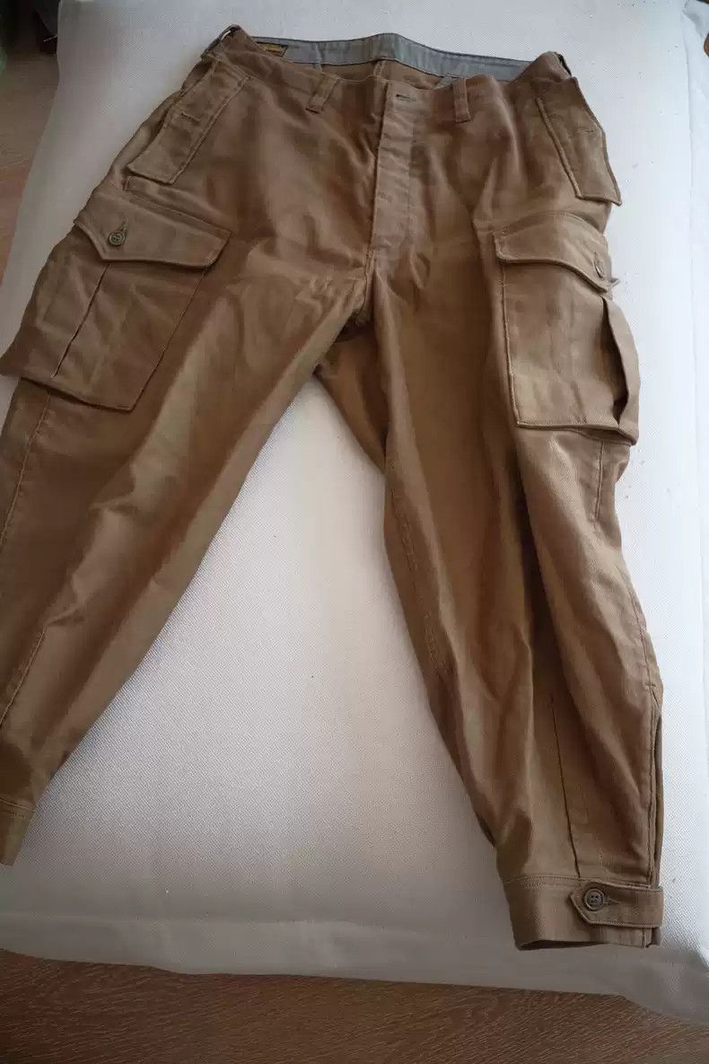 image of Freewheelers Ground Crew Jungle Cloth Ground Pants in Brown, Men's (Size 36)