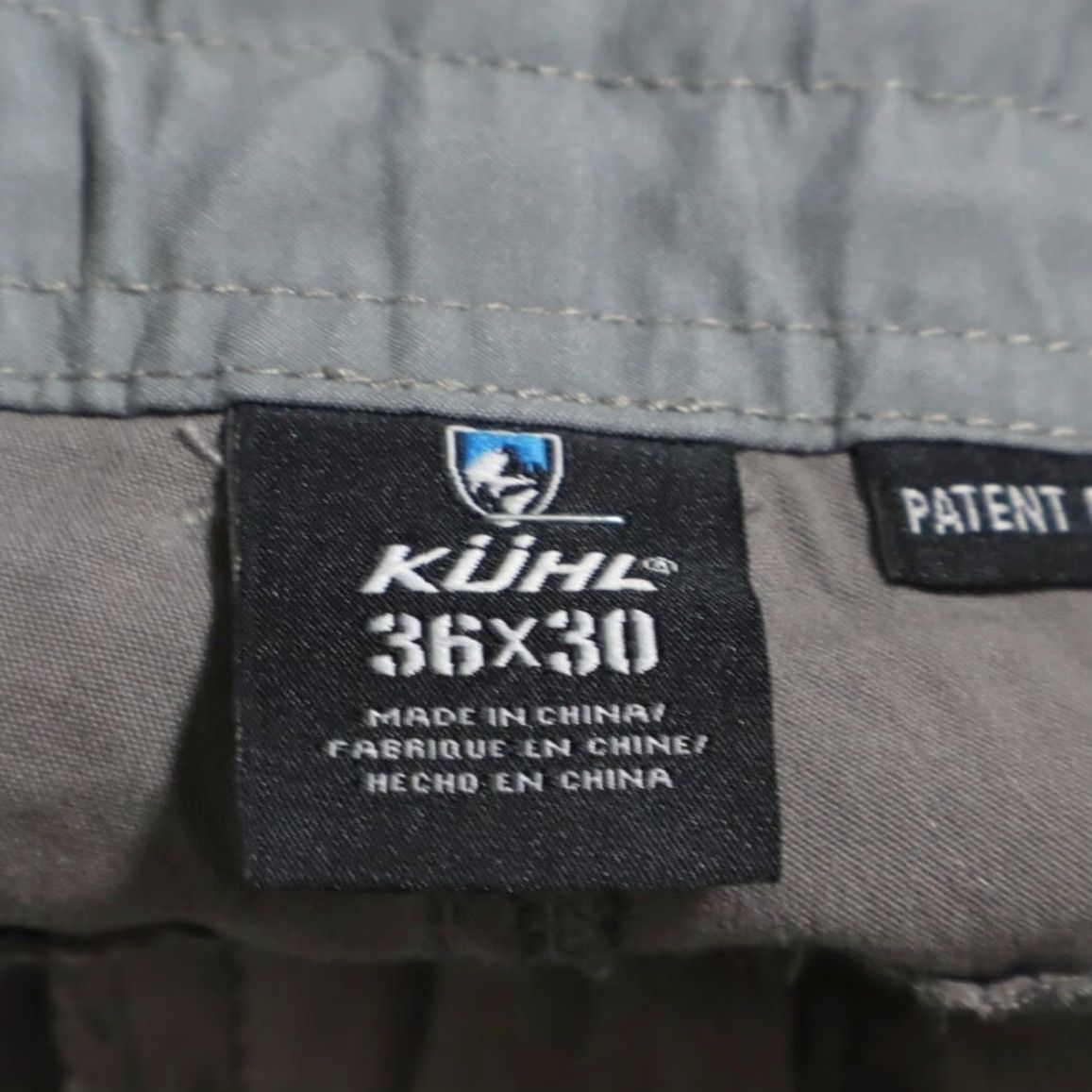 Vintage Kuhl Stretch Slax Cotton Blend Woven Chino Pants Gray Men's 35 Size US 35 - 5 Thumbnail