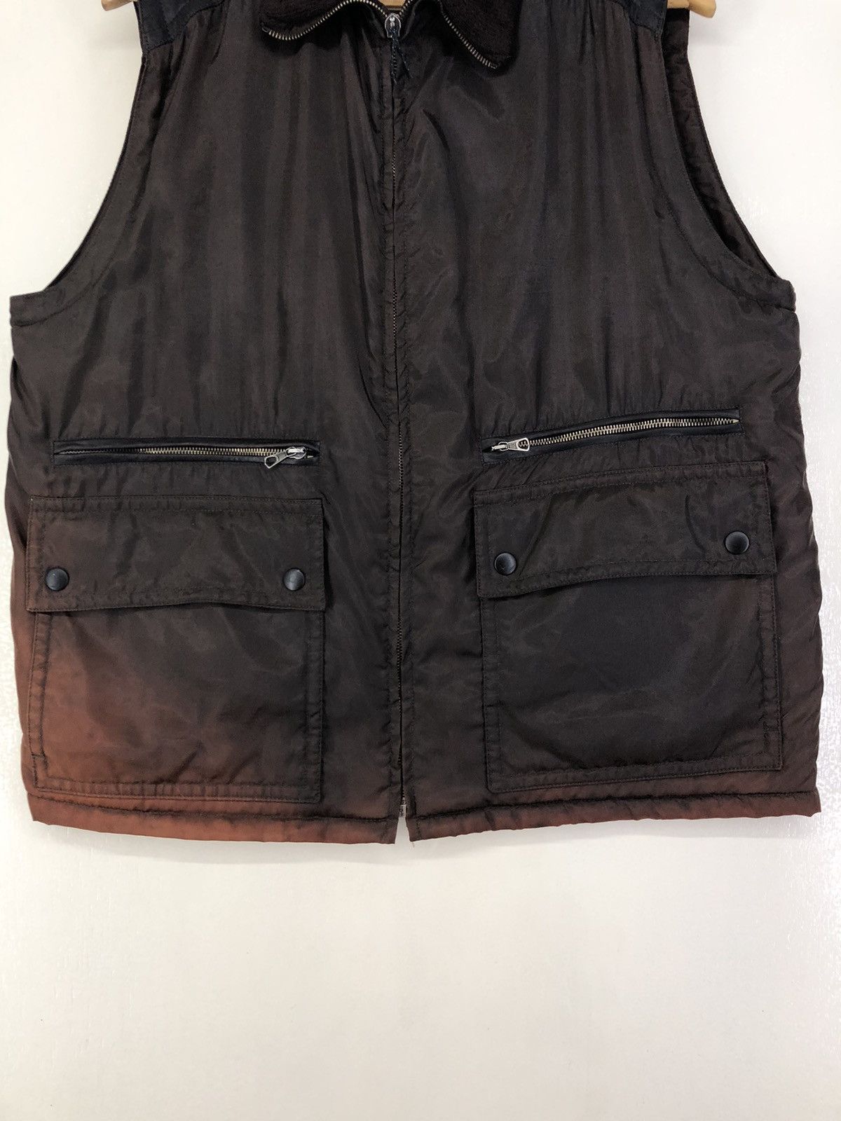 Vintage Vintage Clima Leather Shoulder Vest Jacket Size US L / EU 52-54 / 3 - 13 Thumbnail
