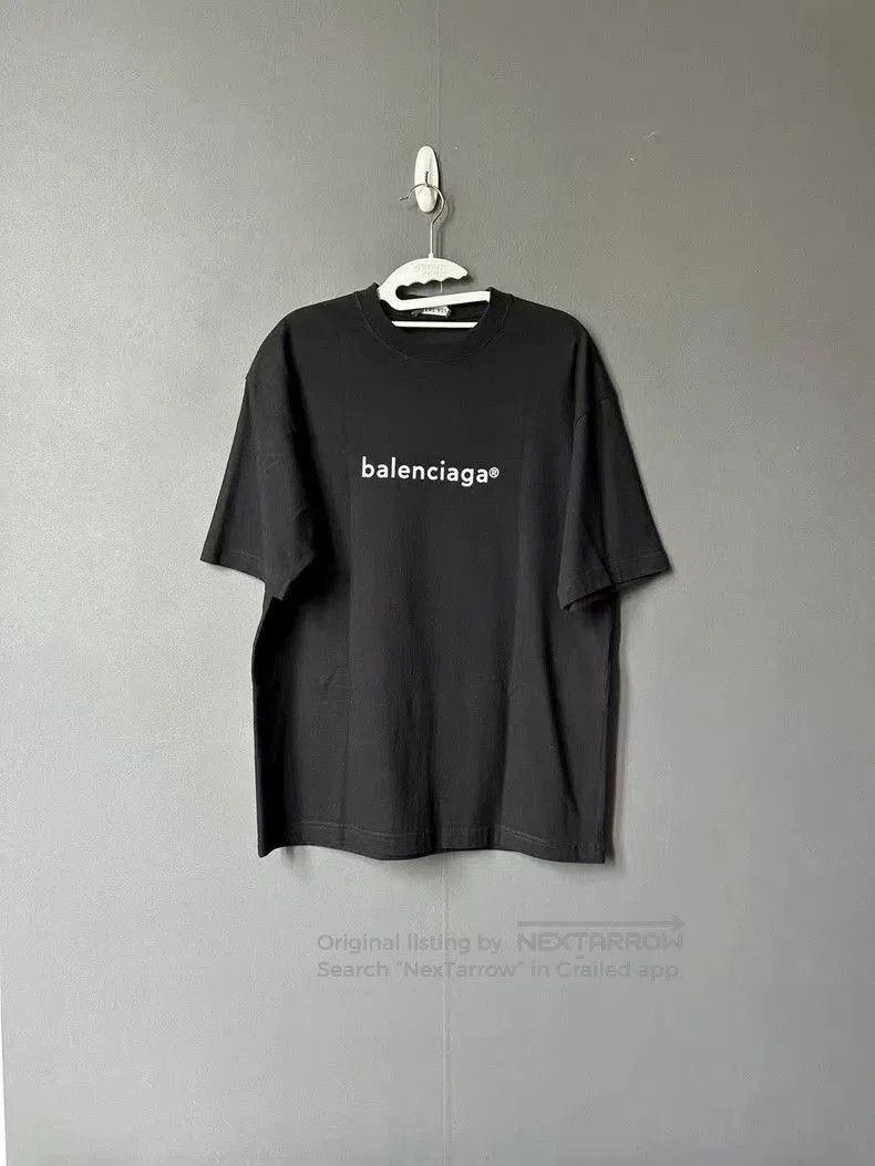 Balenciaga Balenciaga Black Letter Short Sleeve Tee. Size US XXS / EU 40 - 1 Thumbnail