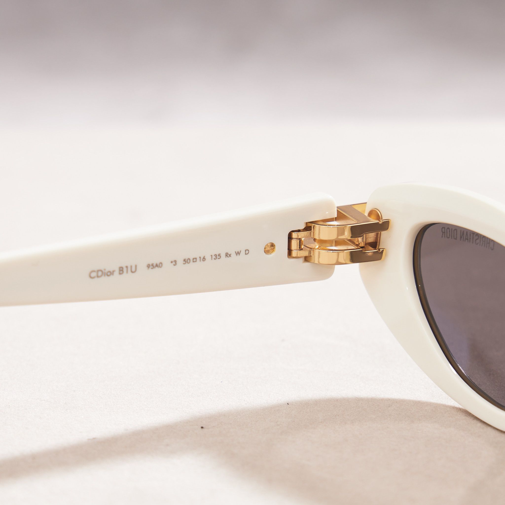 Dior DIOR CDior B1U Butterfly Sunglasses WHITE Size ONE SIZE - 6 Thumbnail