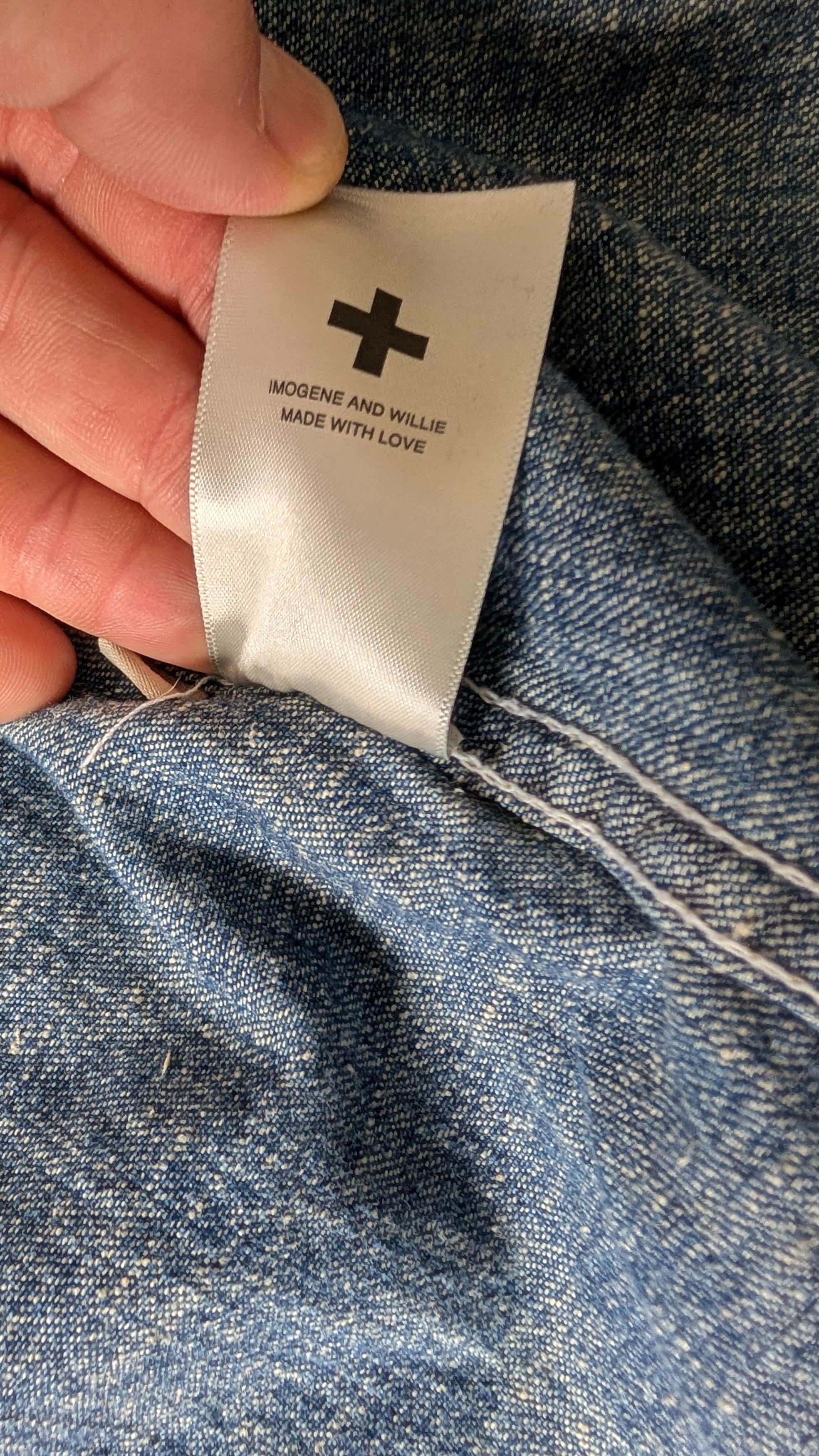 Imogene + Willie EARL denim work shirt Size US L / EU 52-54 / 3 - 3 Thumbnail