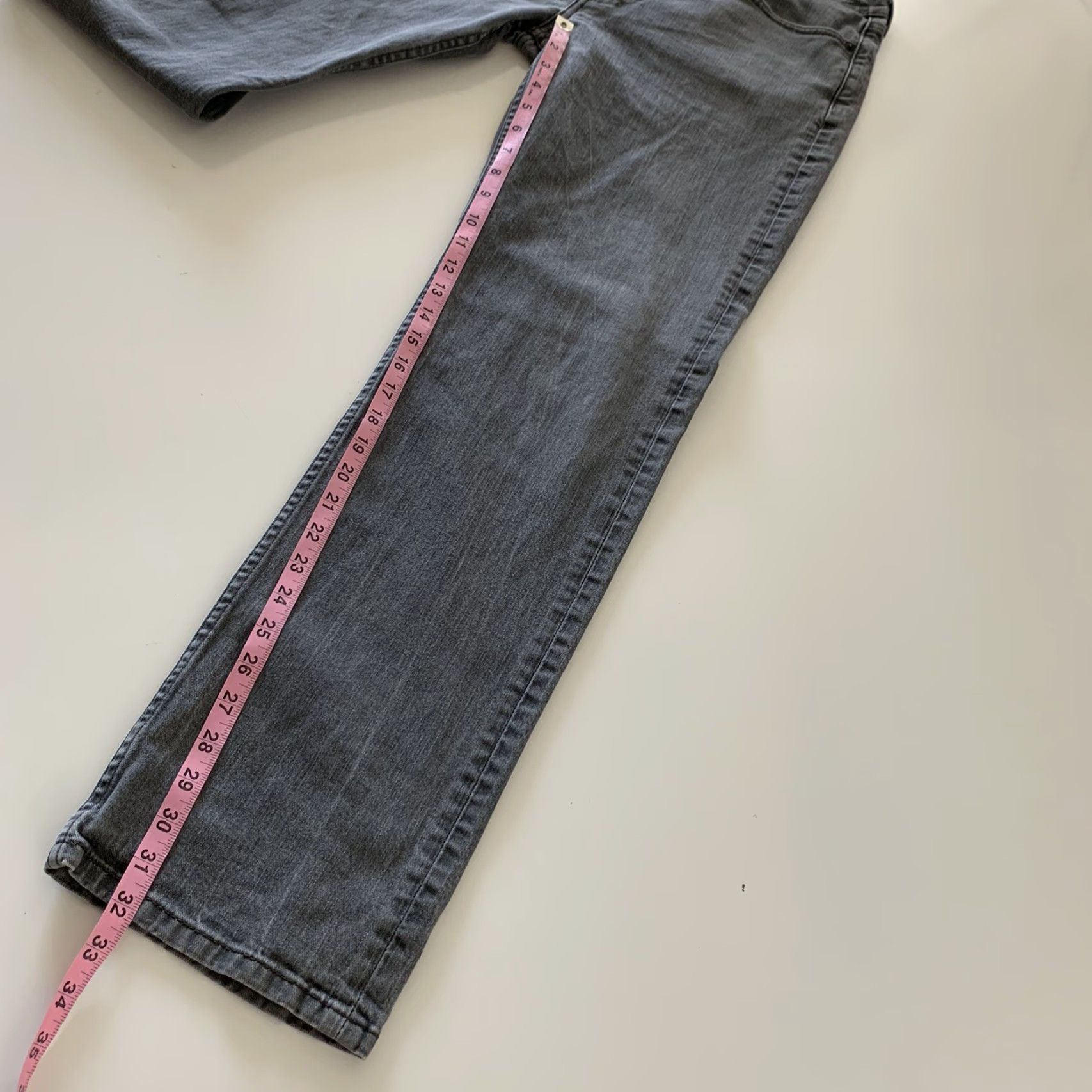 Levi's Levi's 514 Straight Fit Jeans Gray Wash 36x34 Men Ordinary Size 36 Gray Jeans Levi's 514 Straight Mens Size US 36 / EU 52 - 6 Thumbnail
