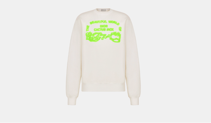 o1bcso1str0324 Sweatshirt in White