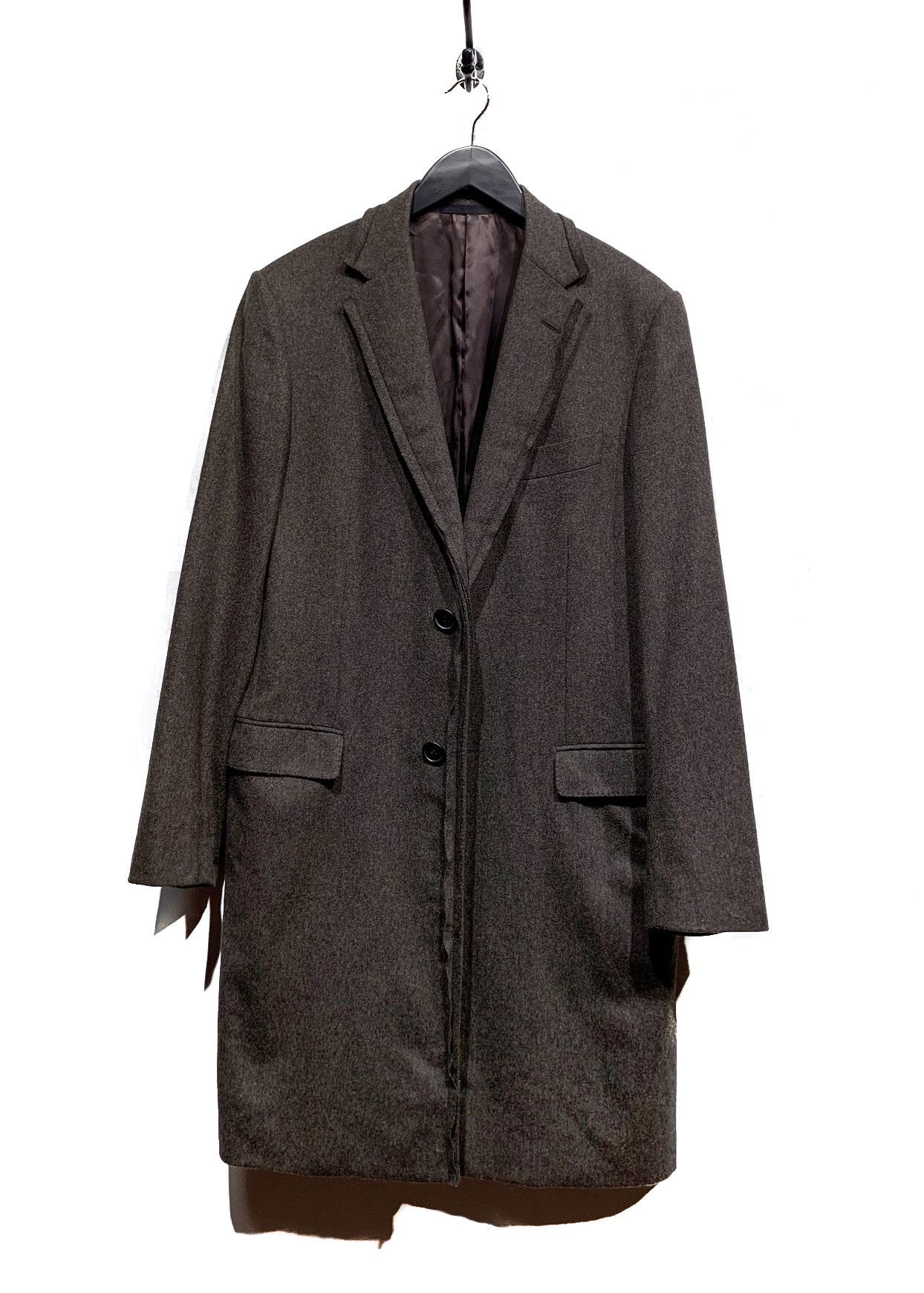 Lanvin Lanvin Brown Wool Blend Top-coat Size US S / EU 44-46 / 1 - 1 Thumbnail
