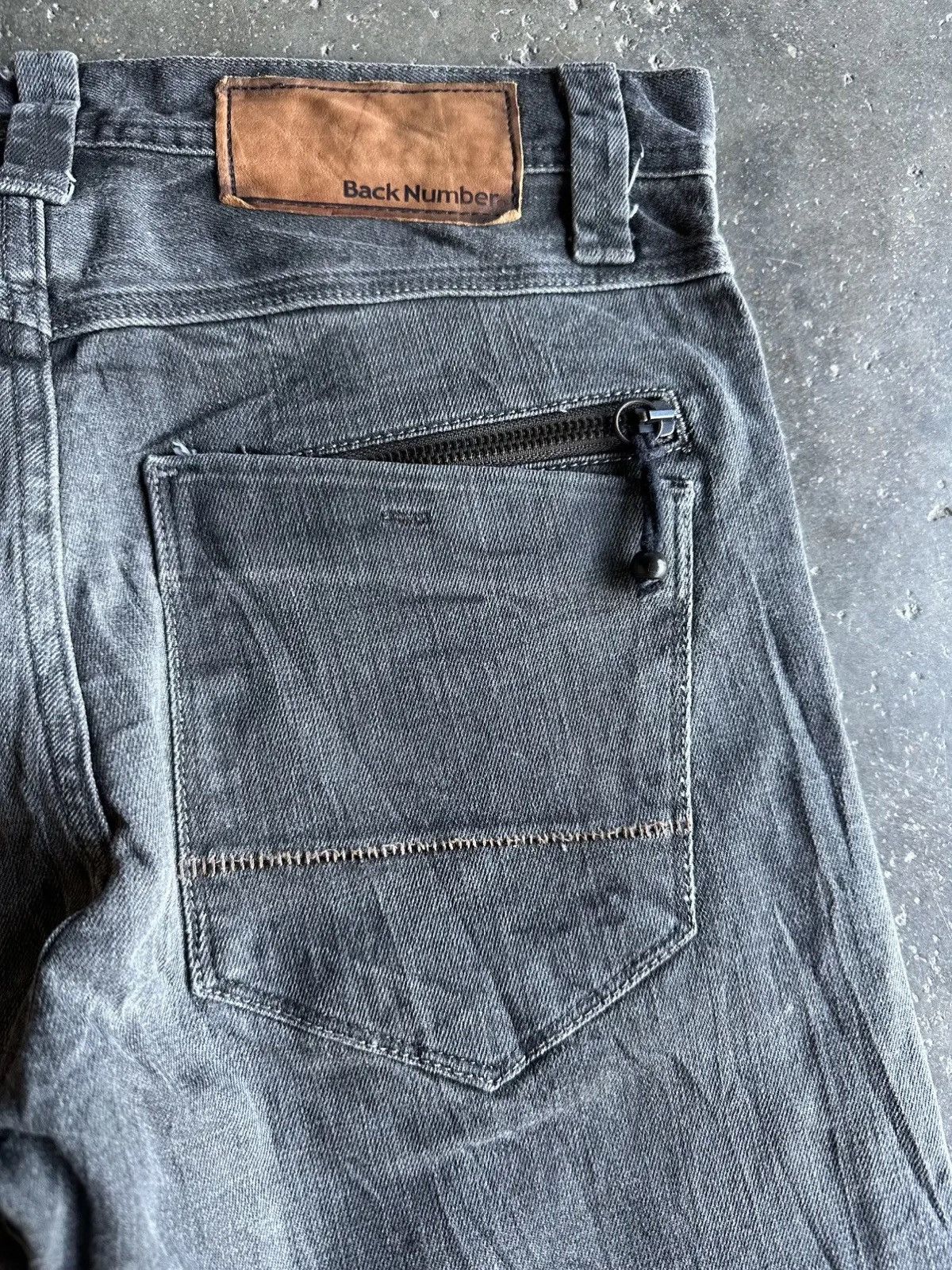 Number (N)ine GRAILS💥💥VINTAGE BACK NUMBER JEANS JAPANESE BRAND DENIM PANTS Size US 30 / EU 46 - 17 Thumbnail