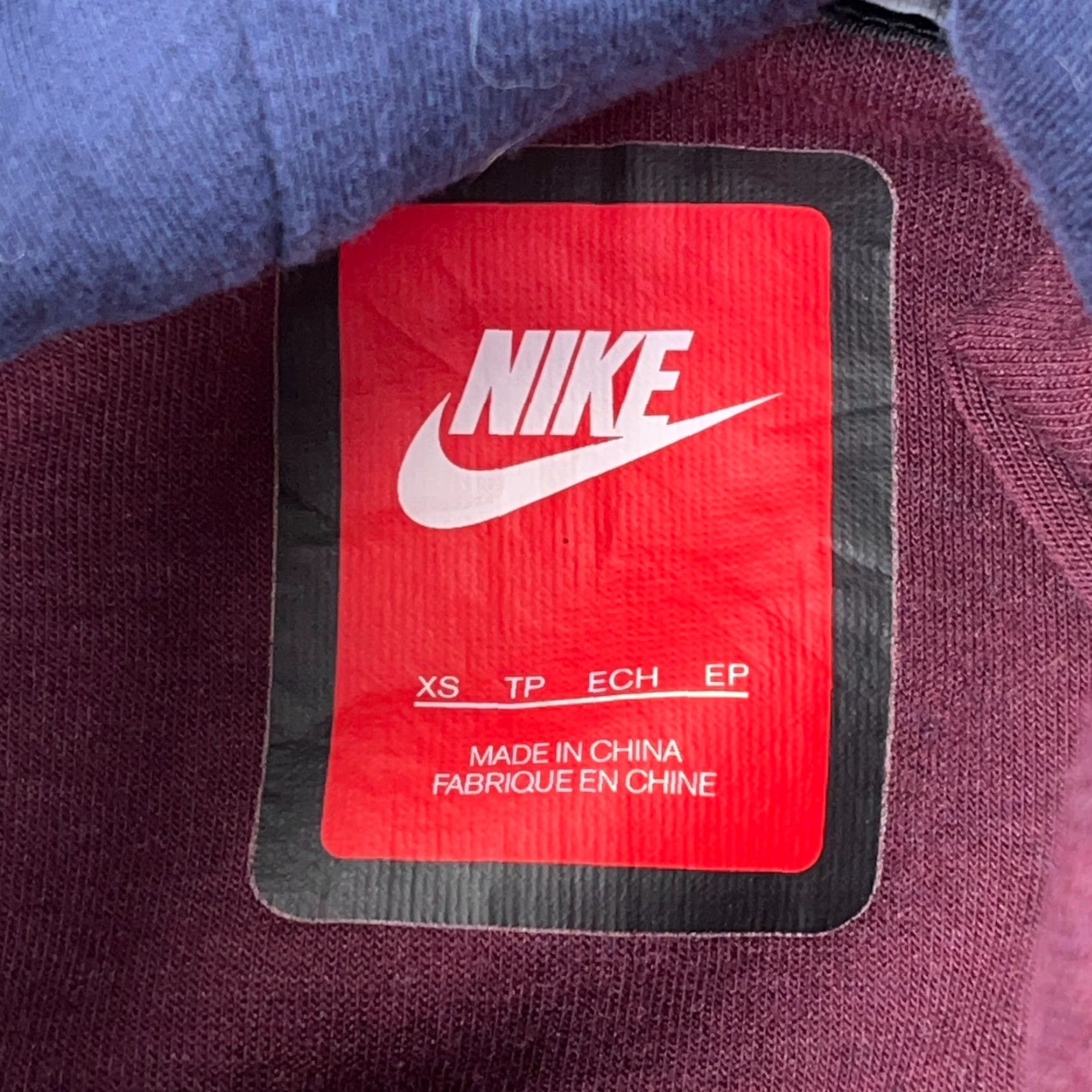 Nike Nike Tech Fleece Hoodie Women XS Marron Blue Full Zip Performance Training Run Womens Size XS / US 0-2 / IT 36-38 - 3 Thumbnail