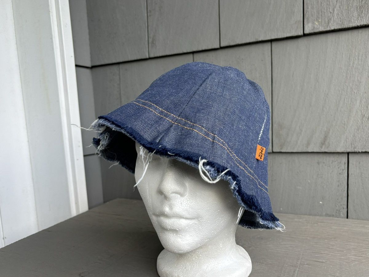 Levi's 1970s Levi's Crusher Hat Vintage Orange Tab Bucket Hat Size ONE SIZE - 19 Thumbnail