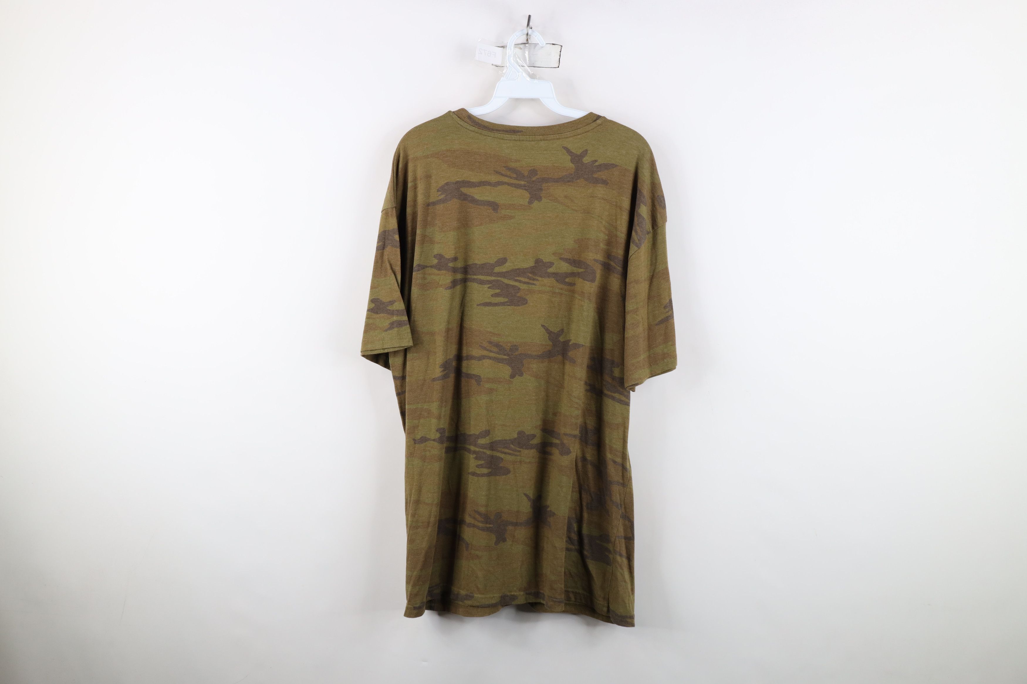 Hard Rock Cafe Y2K Hard Rock Cafe Spell Out New Orleans Camouflage T-Shirt Size US XL / EU 56 / 4 - 8 Thumbnail
