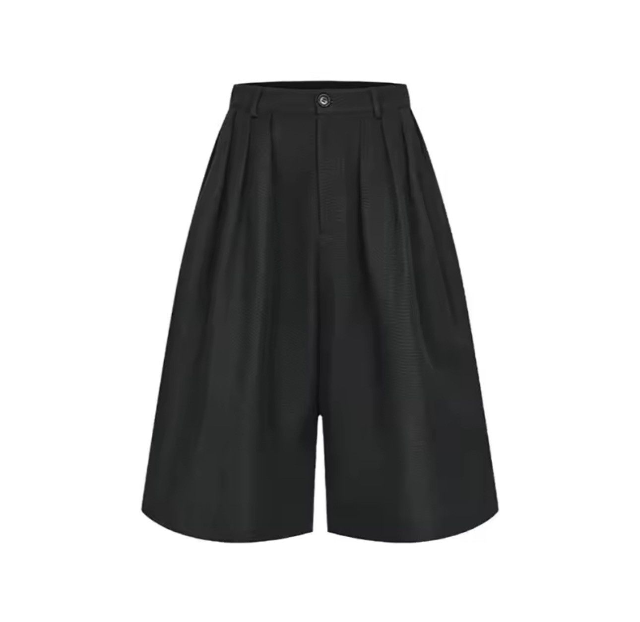 Other Casual Basic Wide Leg Baggy Black Shorts Size US 32 / EU 48 - 7 Thumbnail