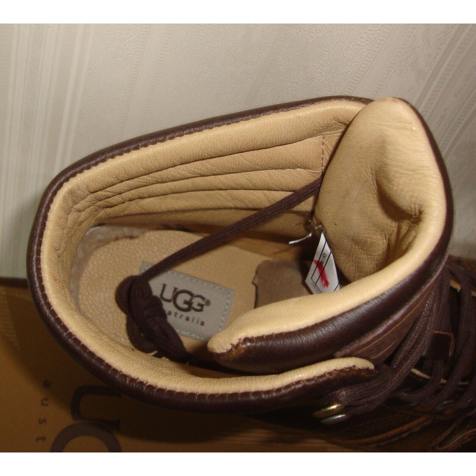 Other UGG EMPIRE Men's Chestnut Leather Sneakers Size US 9,EU 42 Size US 9 / EU 42 - 5 Thumbnail