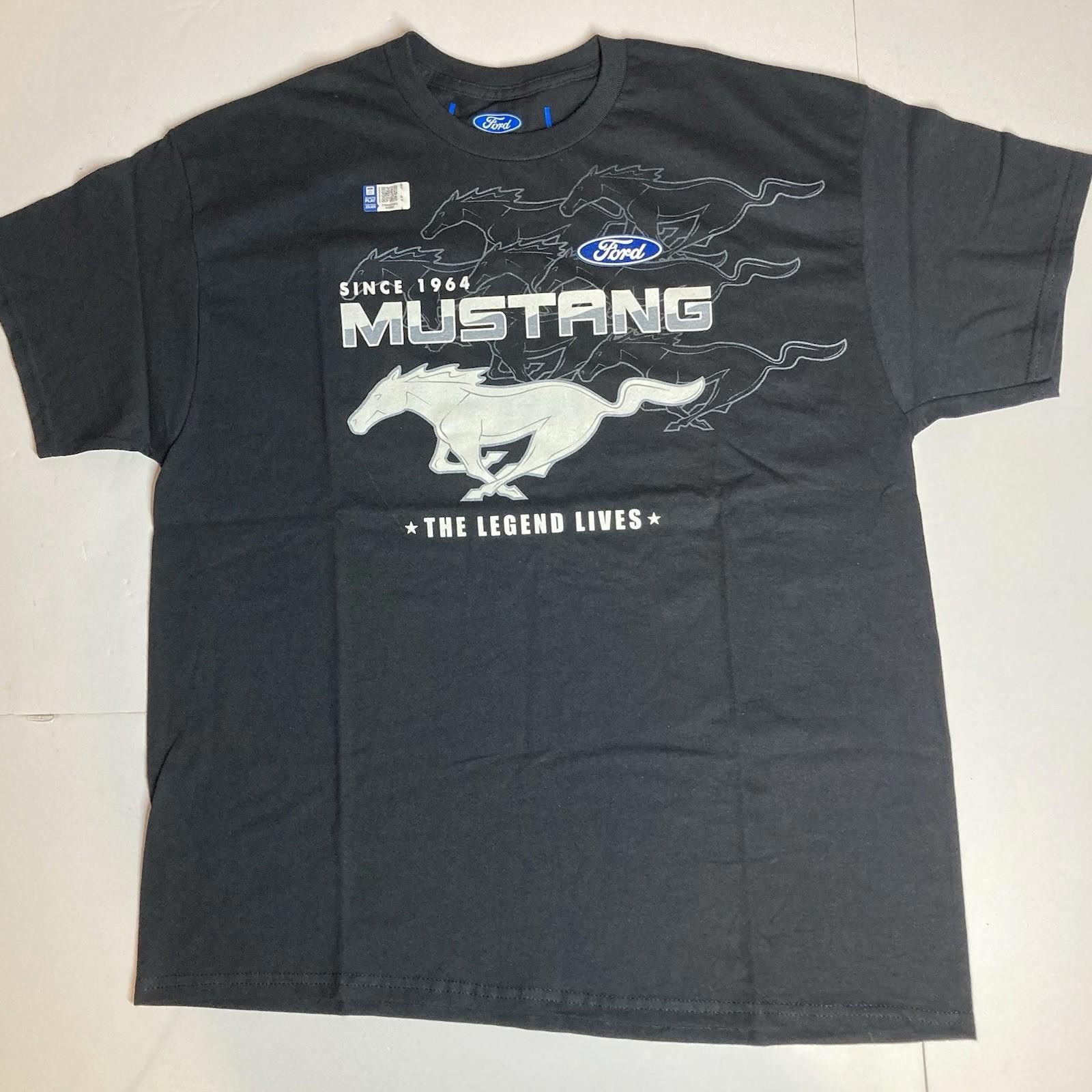 Ford NEW Men’s XL Official Ford Mustang The Legend Lives T-shirt Size US XL / EU 56 / 4 - 1 Thumbnail