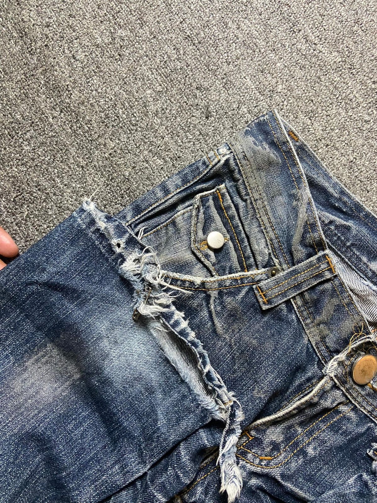 Japanese Brand × Jean × Vintage Vintage BA-TSU Brand Selvedge Denim Jeans (128) Size US 30 / EU 46 - 7 Thumbnail