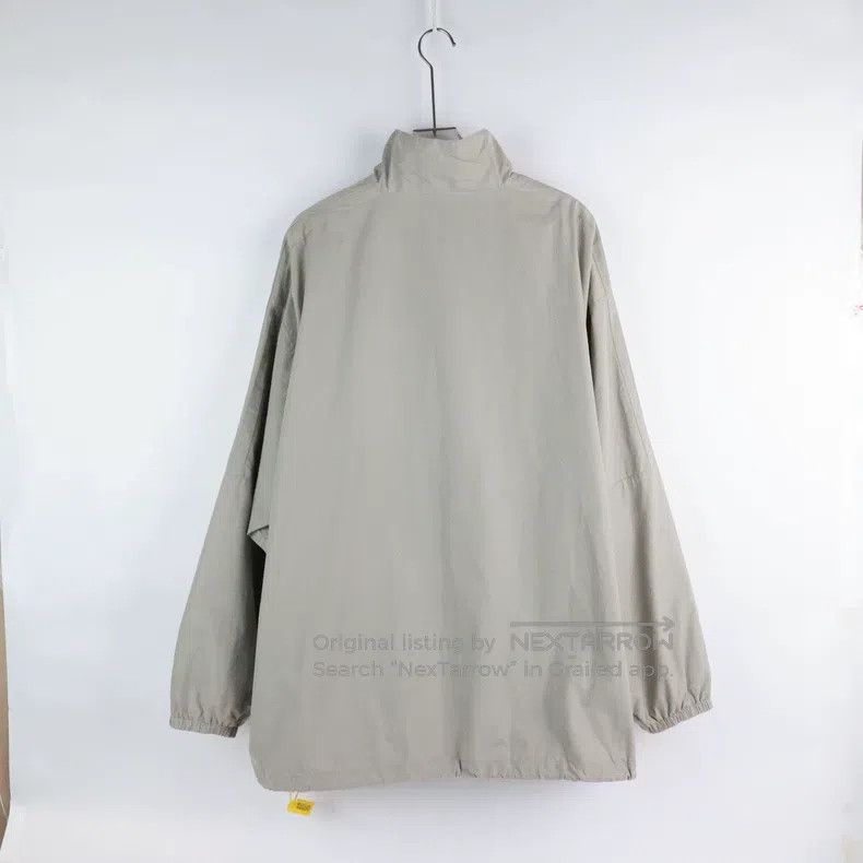 Balenciaga Balenciaga Letter Pattern Printed Zipper Long Windbreaker Size US M / EU 48-50 / 2 - 2 Thumbnail