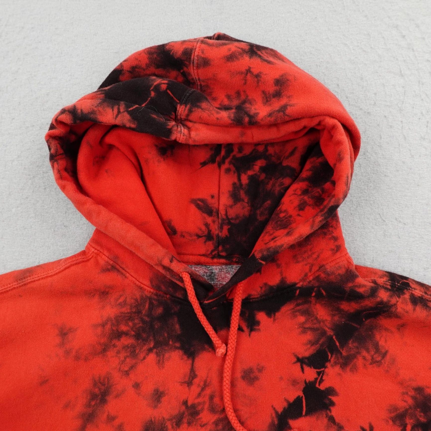 Vintage Lurking Class Sketchy Tank Hoodie Mens Small Red Black Tie Dye Skull Sweatshirt Size US S / EU 44-46 / 1 - 2 Thumbnail