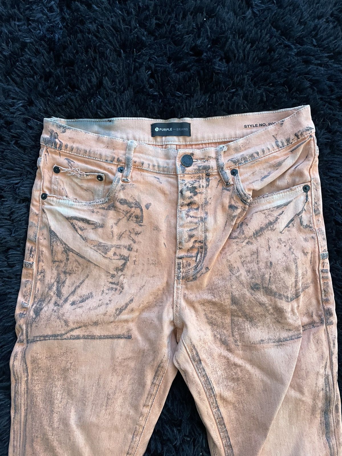 Purple Brand Purple Brand Orange Denim Size US 31 - 2 Thumbnail