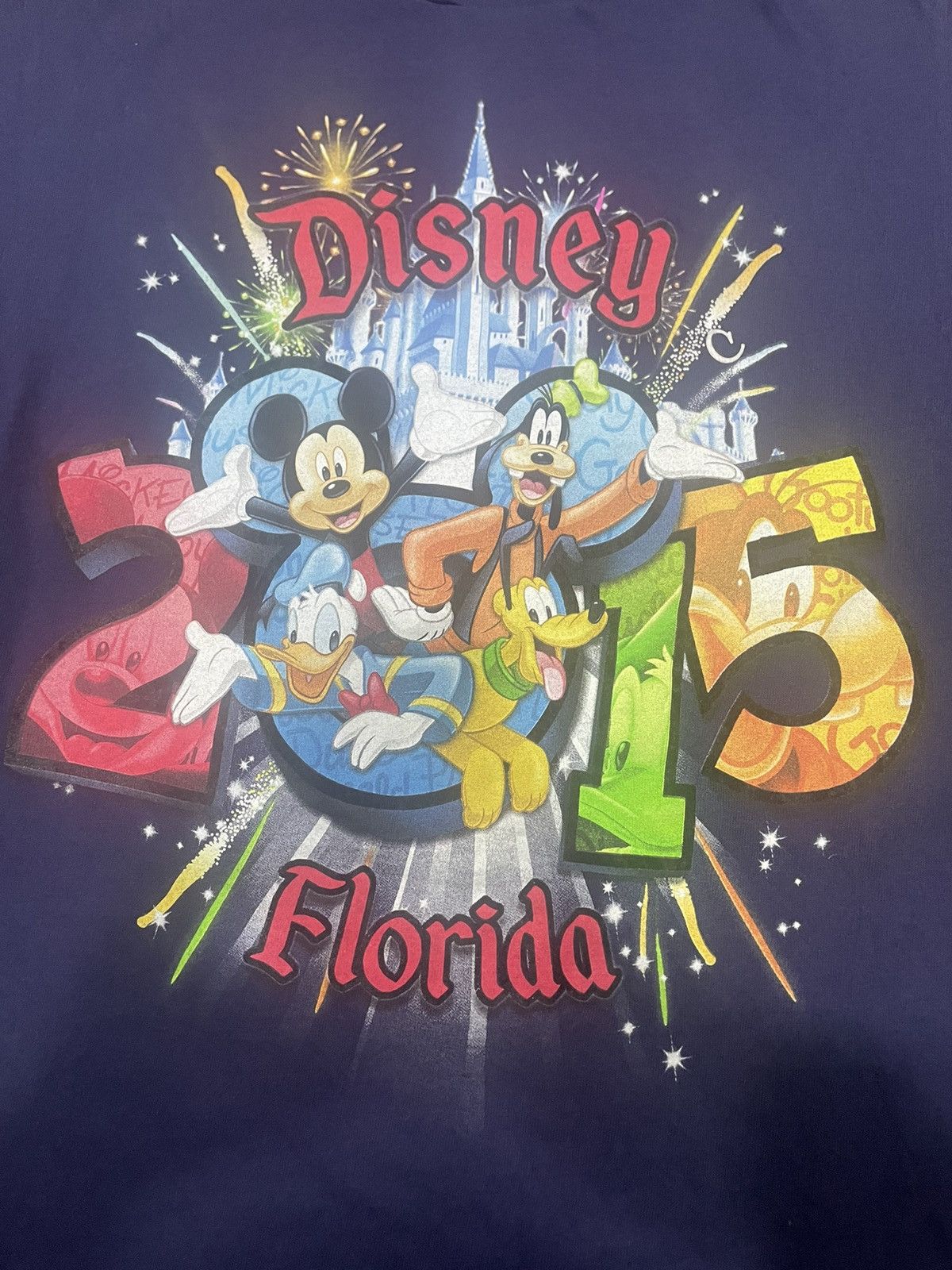 Mickey Mouse Disney world florida mickey mouse 2015 graphic t-shirt Size US S / EU 44-46 / 1 - 3 Preview