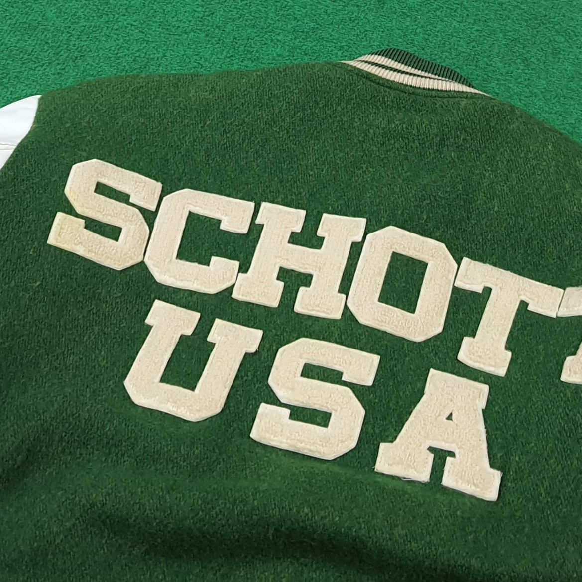 Schott Vintage Schott NYC Varsity Letterman Bomber Jacket C292N18 Size US M / EU 48-50 / 2 - 2 Thumbnail
