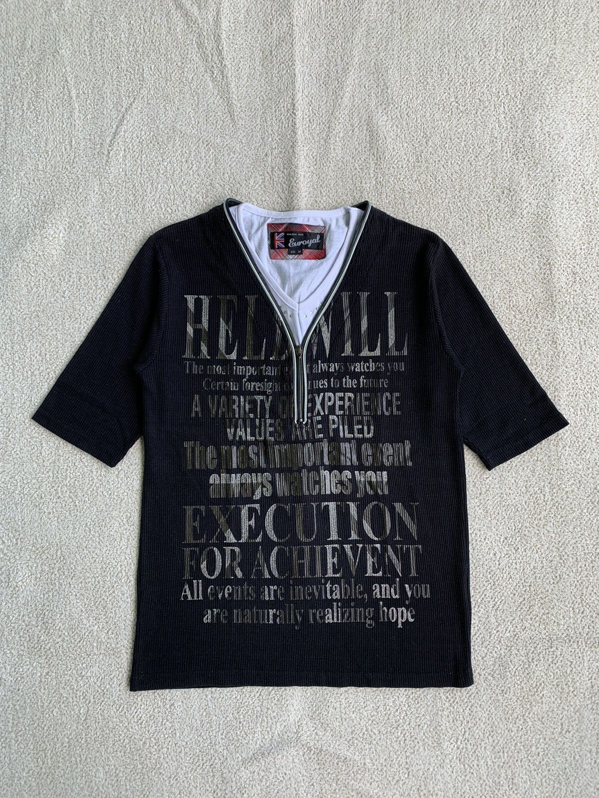 14th Addiction × KMRii × Yasuyuki Ishii Y2k Japanese Euroyal Poem shirt Size US M / EU 48-50 / 2 - 1 Thumbnail
