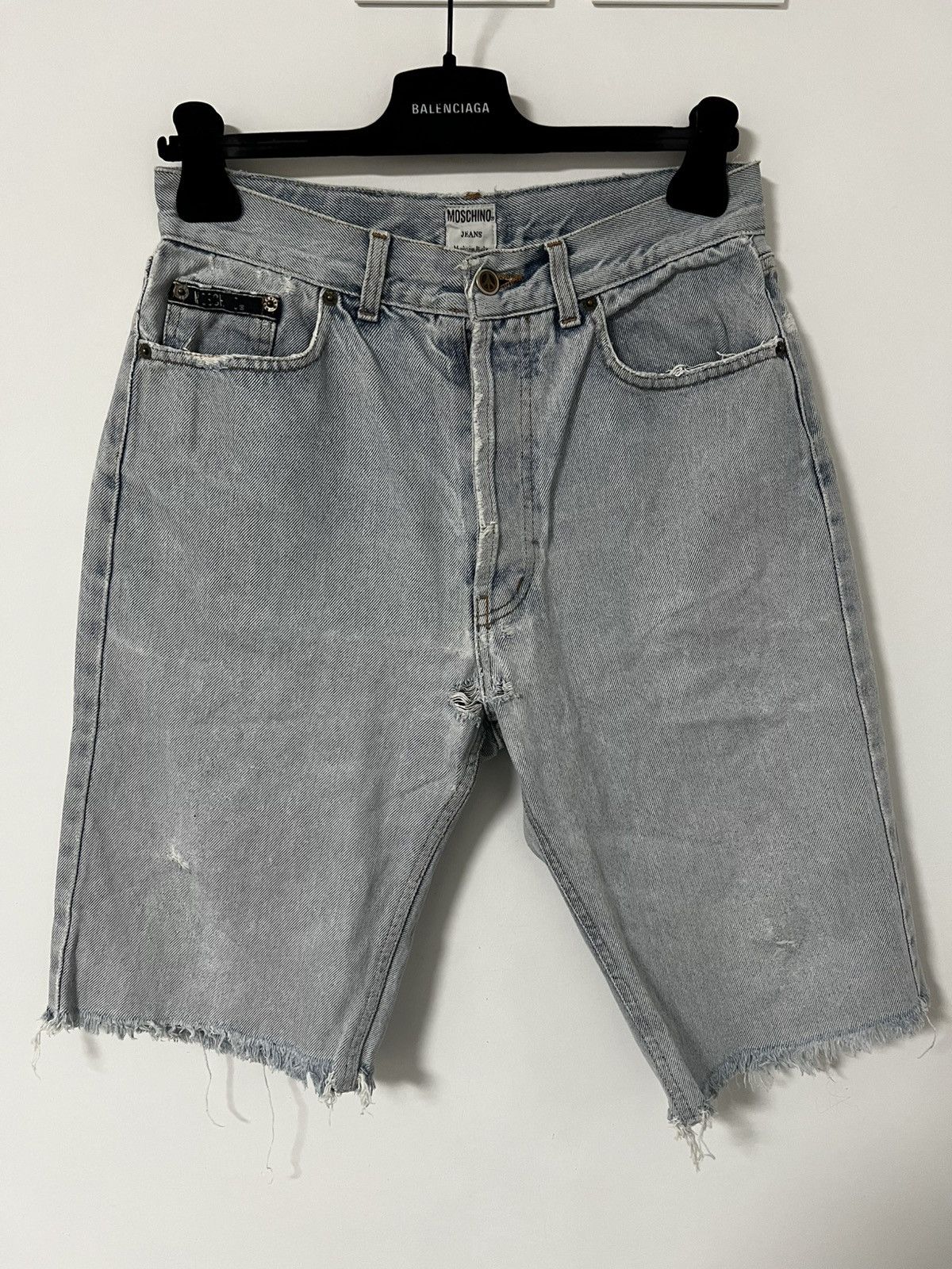 Moschino Moschino denim bermuda M shorts Size 30" / US 8 / IT 44 - 5 Thumbnail