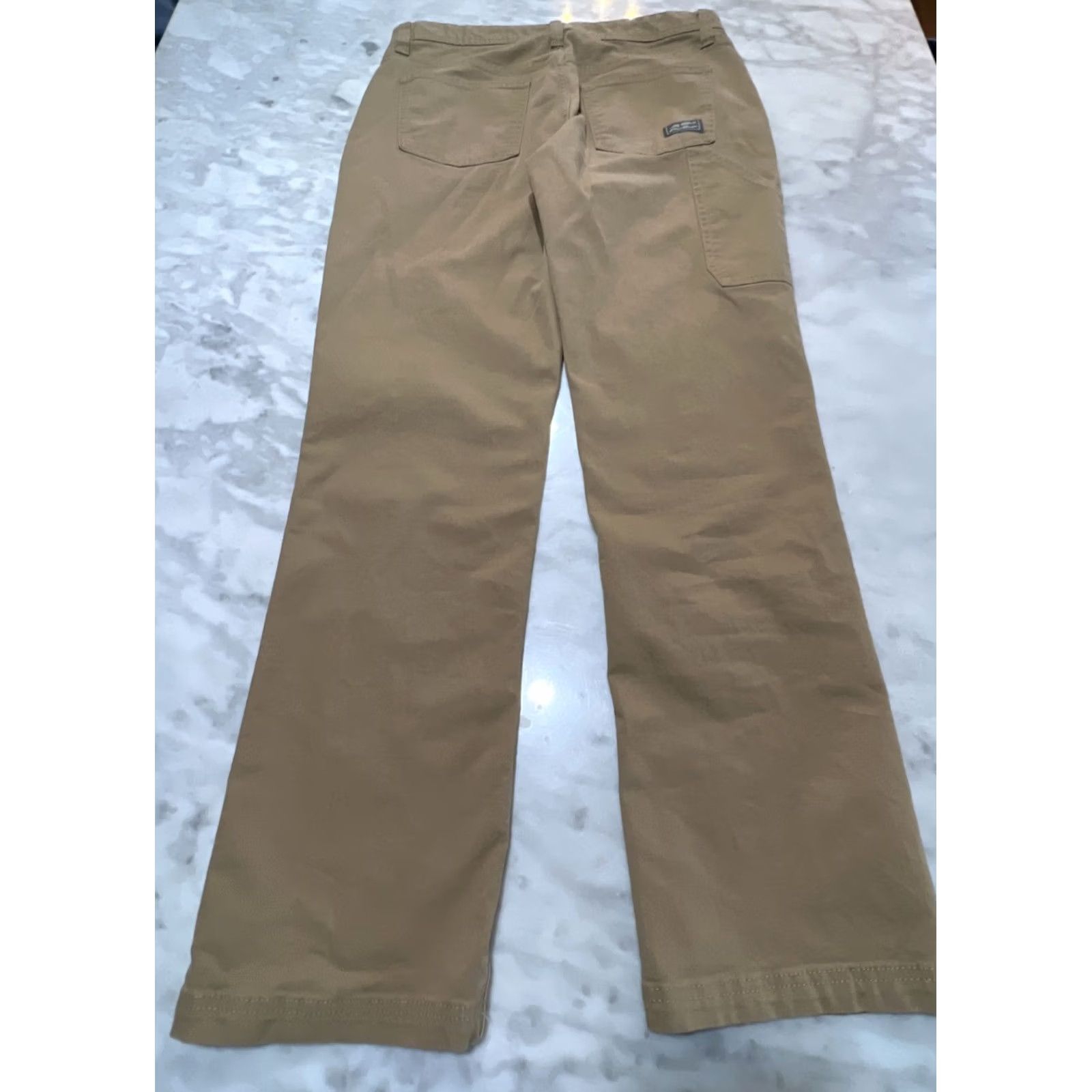Eddie Bauer Eddie Bauer Canvas Utility Pant Men’s 32x32 Cotton Spandex Cargo 5-Pocket Straight Brown Regular Shirt? Size US 32 / EU 48 - 4 Thumbnail