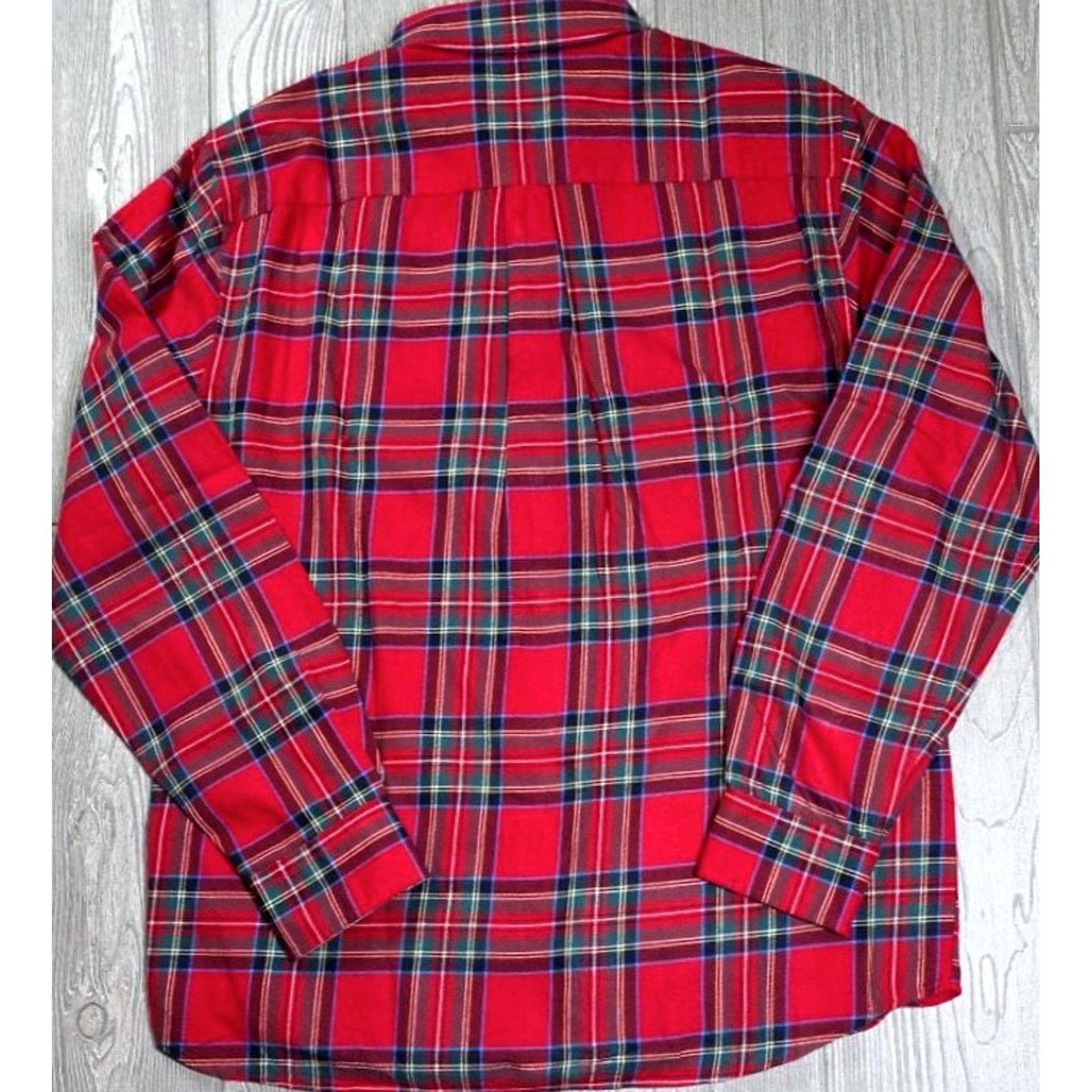 Vineyard Vines VINEYARD VINES Whale Shirt Mens M Red Plaid Classic Fit Button Up Long Sleeve Shirt Size US M / EU 48-50 / 2 - 7 Thumbnail