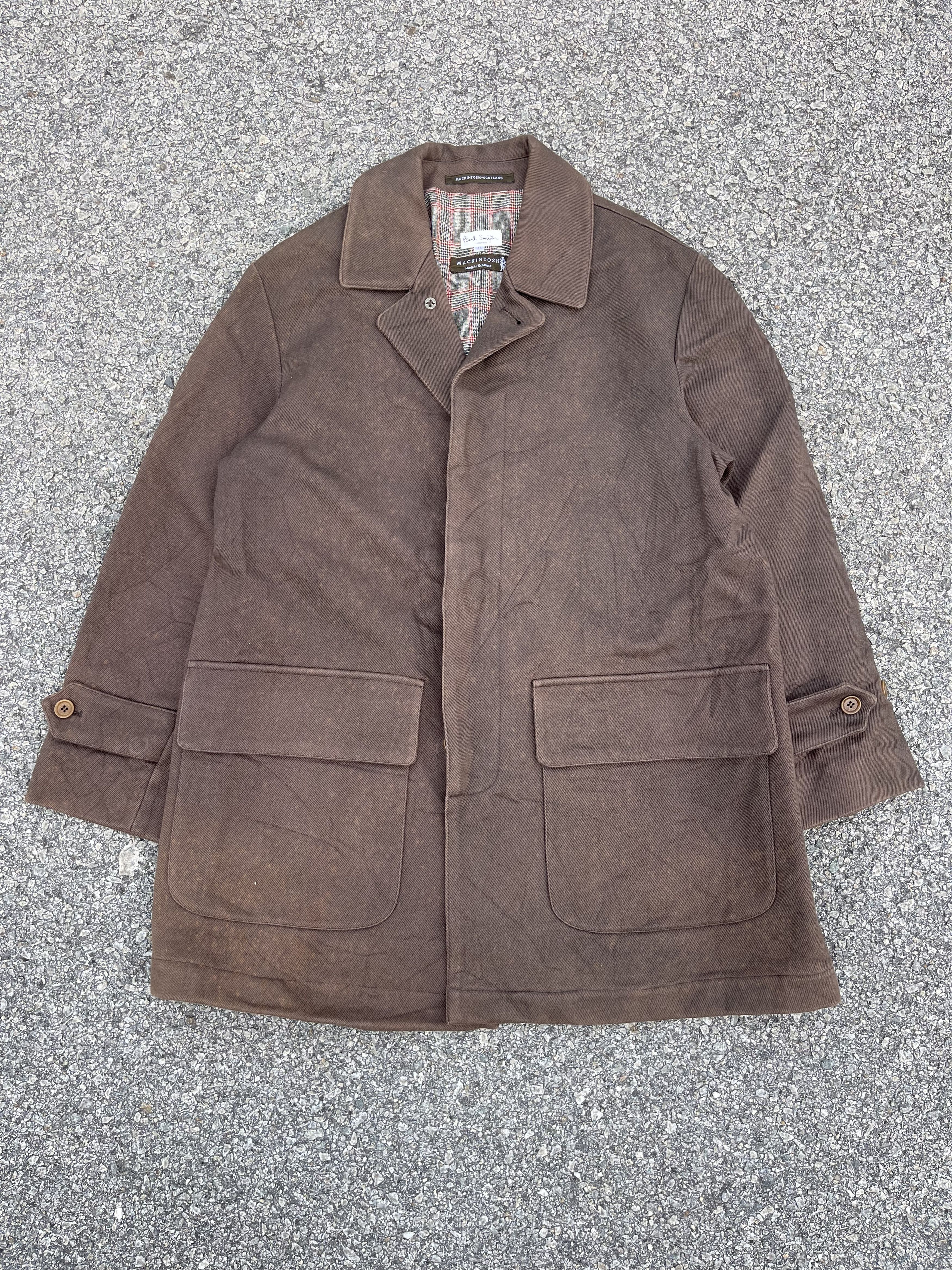 KMRii × Mackintosh × Paul Smith Mackintosh x Paul Smith New Cullen OD/WU Long Core Jacket Size US XL / EU 56 / 4 - 1 Thumbnail
