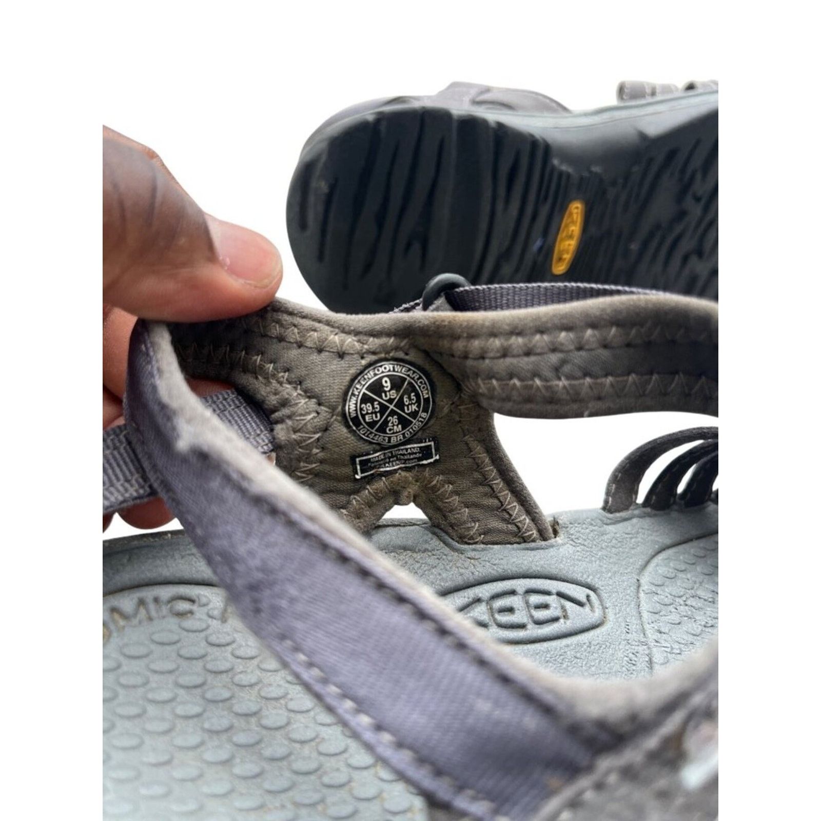 KEEN Keen Whisper Sandals Womens Size 9 Gray Adjustable Strap Size US 9 / IT 39 - 6 Thumbnail