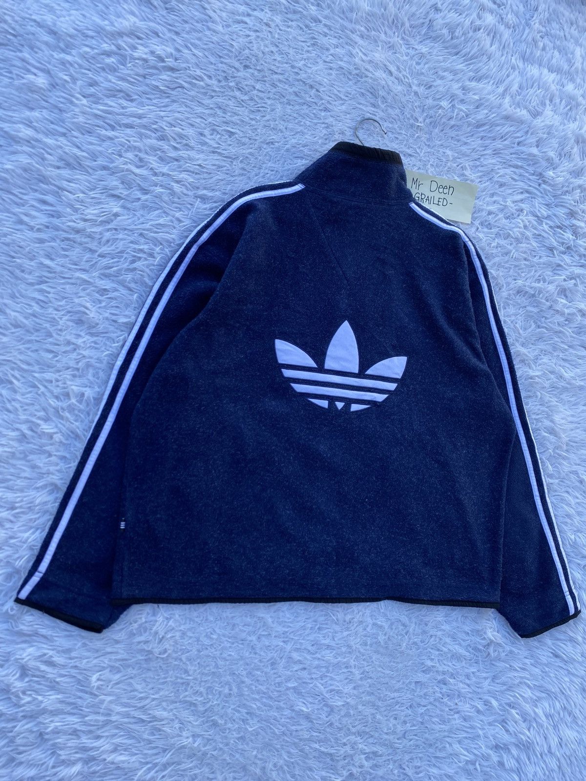 Adidas Rare ADIDAS Blue Sweater Size US L / EU 52-54 / 3 - 2 Thumbnail