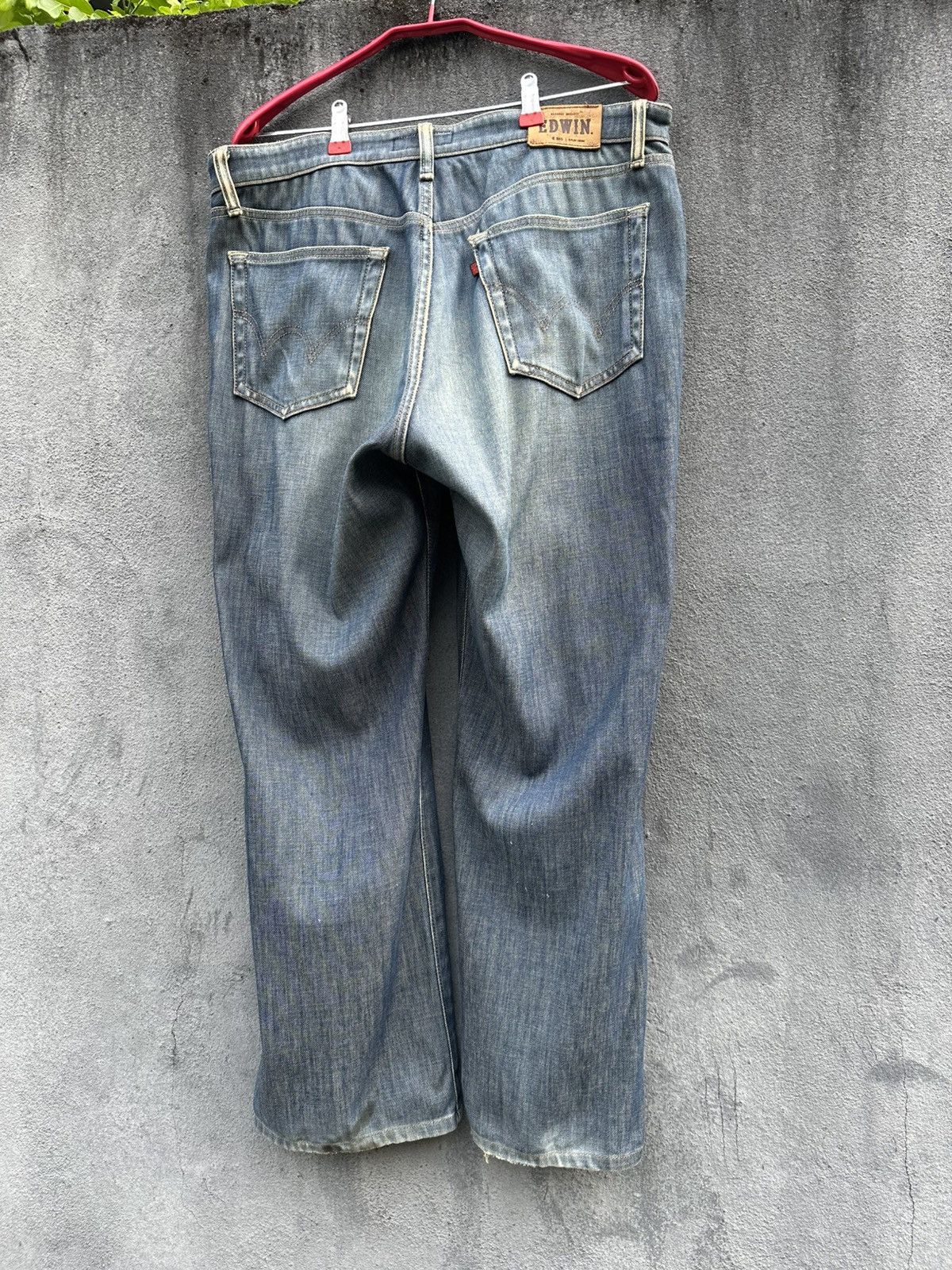 Edwin 👹Vintage Edwin E503 Flex Baggy Jeans Size US 34 / EU 50 - 3 Thumbnail