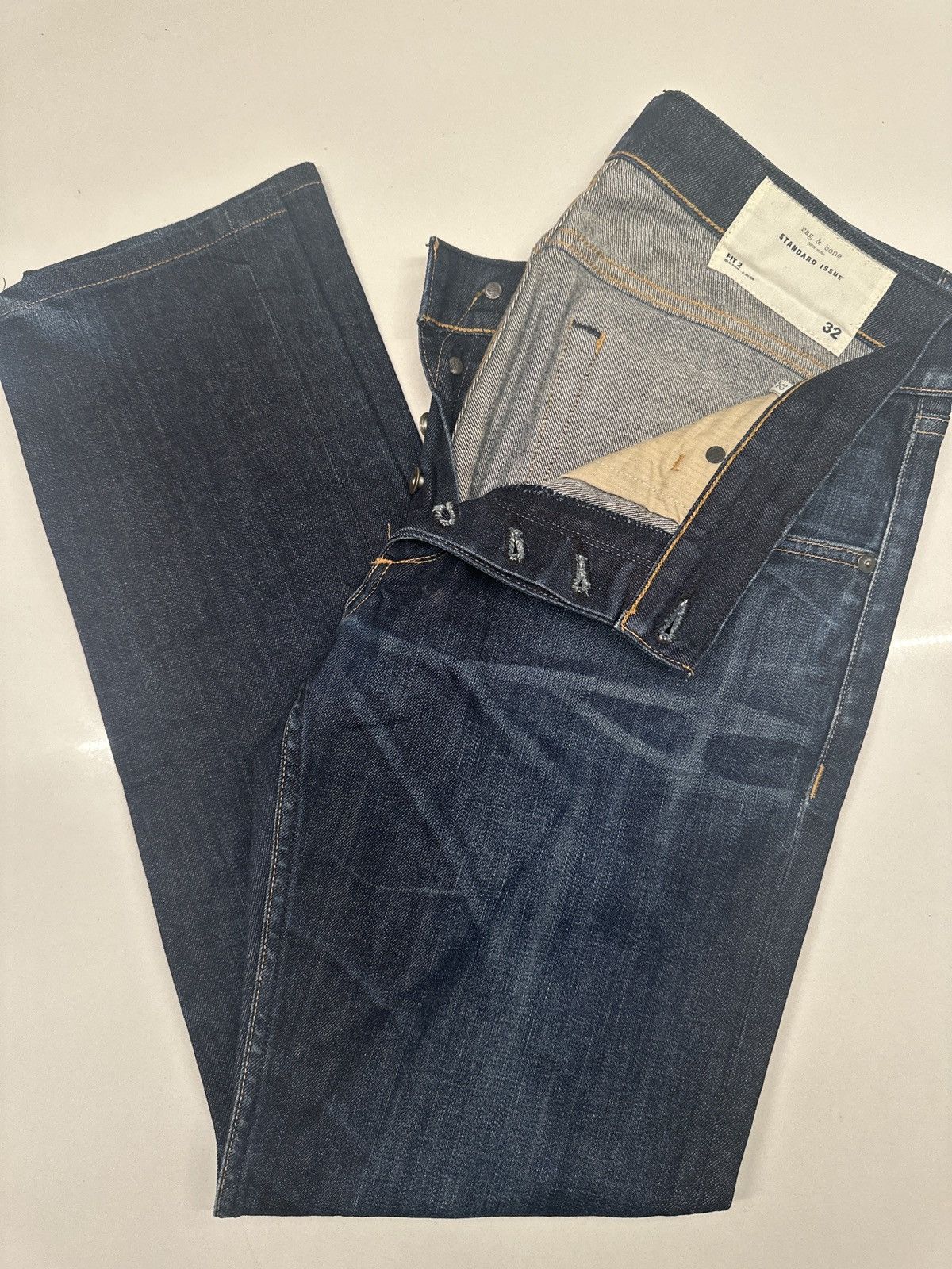 Rag & Bone Rag & Bone - Fit 2 Slim Leg Size US 32 / EU 48 - 2 Thumbnail