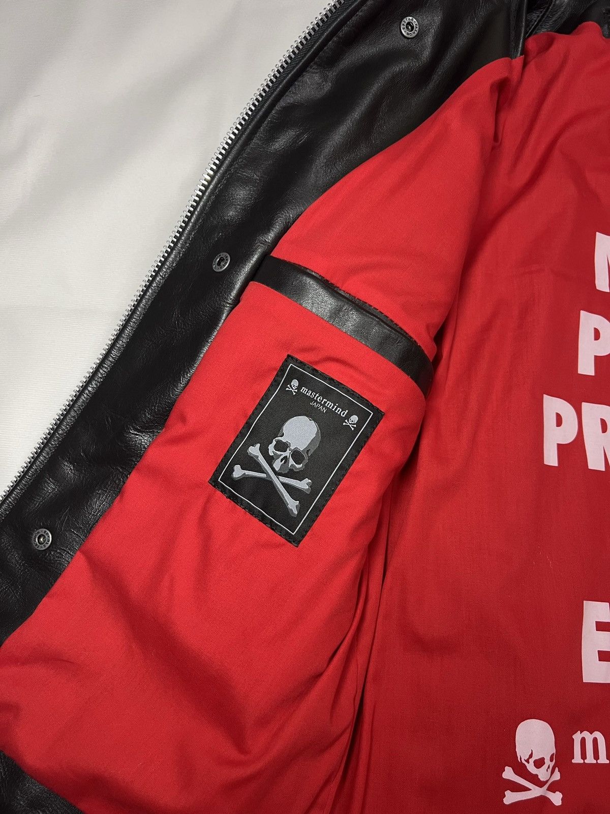 Mastermind Japan × Vanson Leathers Mastermind Japan X Vanson bikers jacket Size US L / EU 52-54 / 3 - 15 Thumbnail