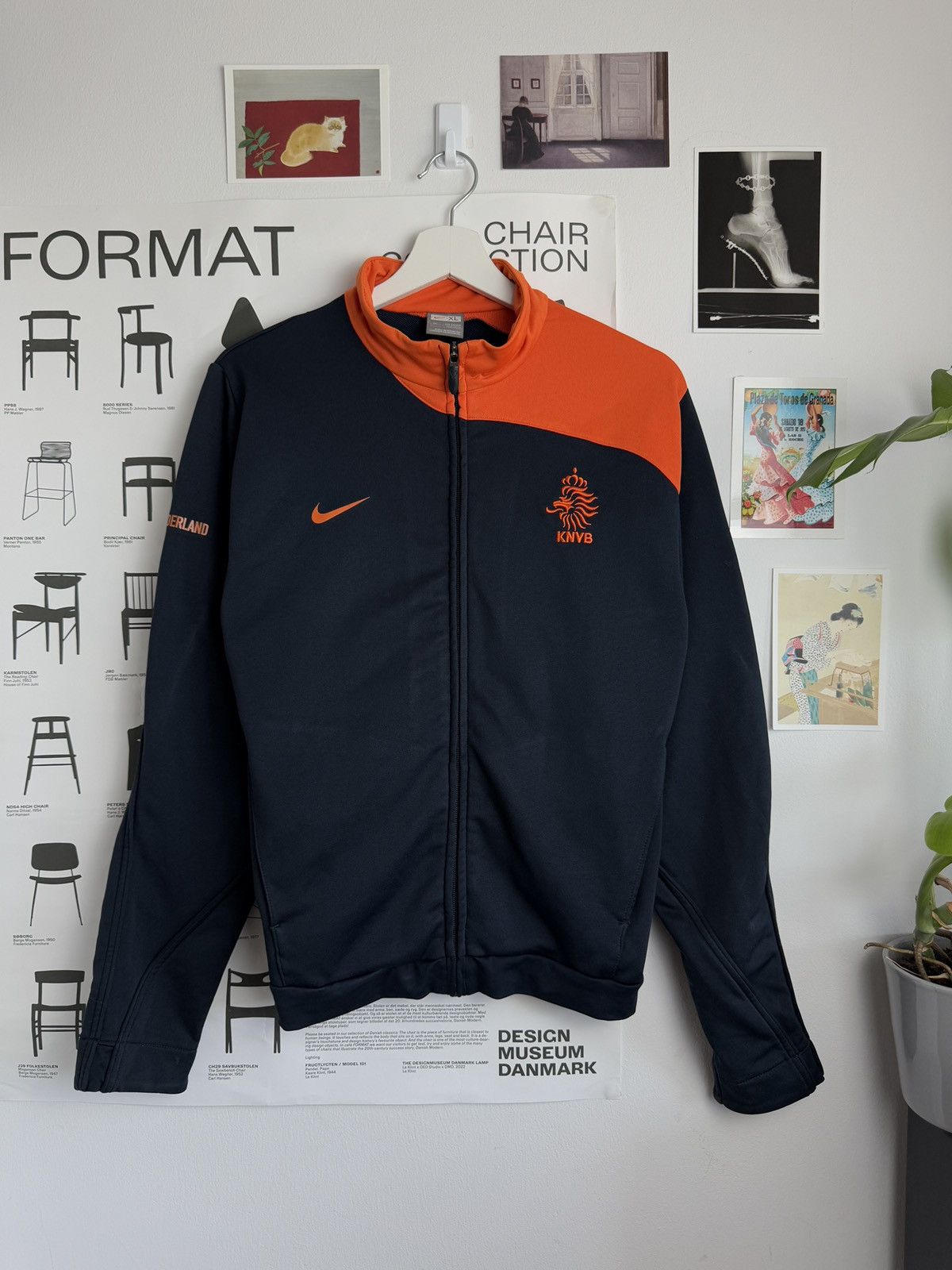 Nike × Vintage VIntage y2k nike Netherlands blockcore zip sweatshirt S baggy Size US S / EU 44-46 / 1 - 1 Thumbnail