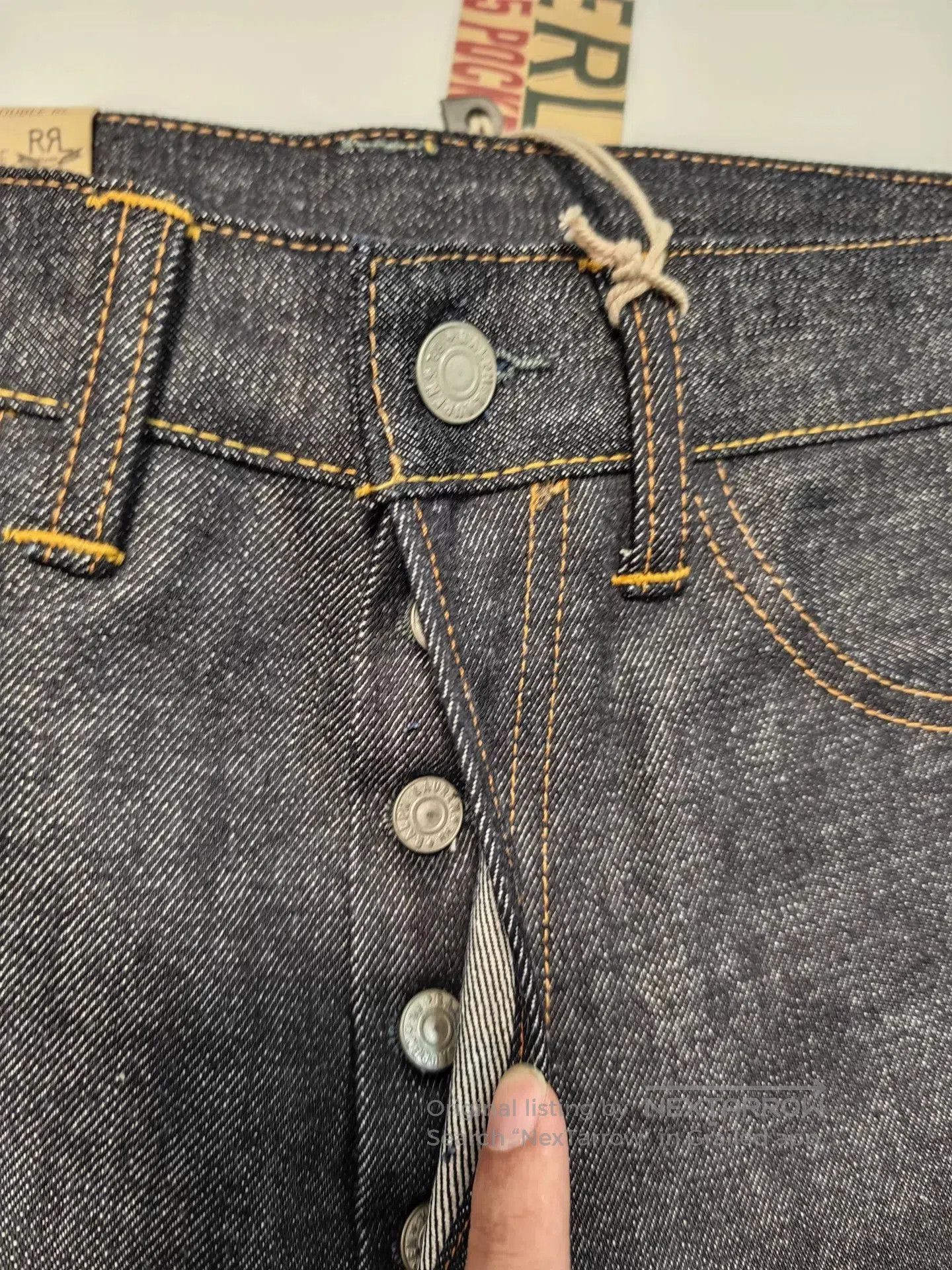 RRL Ralph Lauren Ralph Lauren RRL Vintage Denim Work Pants. Size US 30 / EU 46 - 9 Thumbnail