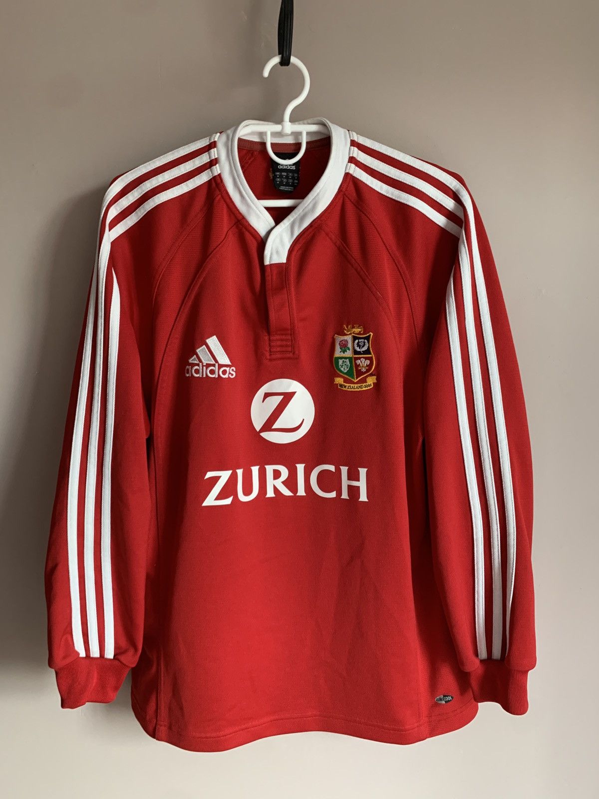 Vintage British and Irish Lions 2005 Rugby Union Shirt Adidas Retro Size US M / EU 48-50 / 2 - 1 Thumbnail