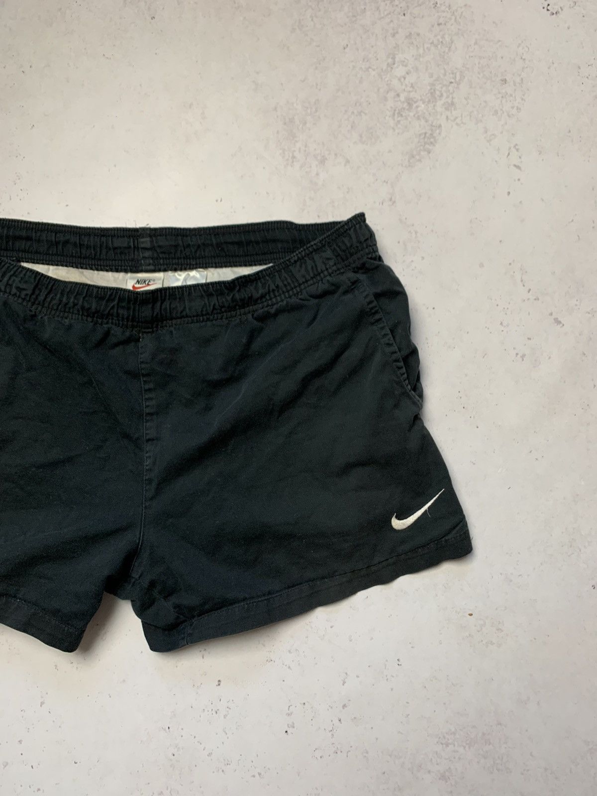 Nike × Vintage Vintage 90's Nike Running Shorts Sportwear Rare Y2K Drill L Size US 34 / EU 50 - 5 Thumbnail