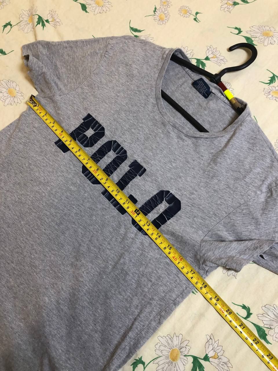 Polo Ralph Lauren Polo Ralph Lauren Classic Fit Spell Out Logo Gray T-shirt Size US S / EU 44-46 / 1 - 8 Thumbnail