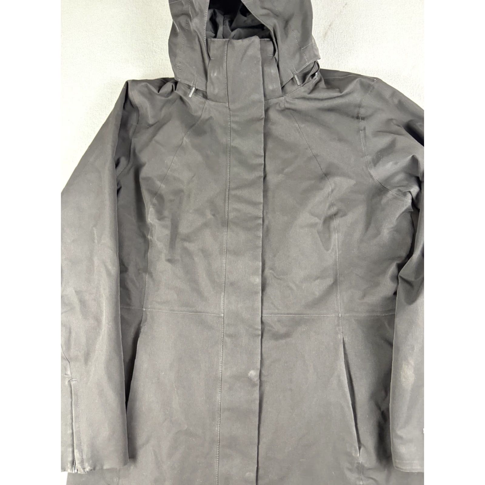 Patagonia Patagonia Jacket Women Large Black H2No Down Parka Full Zip Outdoors Size L / US 10 / IT 46 - 2 Thumbnail