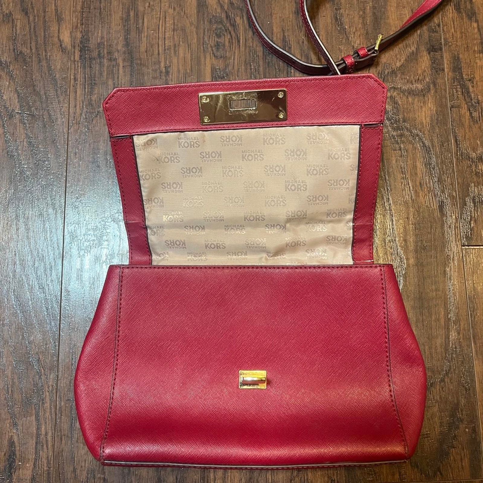 Michael Kors Red michael khors crossbody purse Size ONE SIZE - 4 Thumbnail