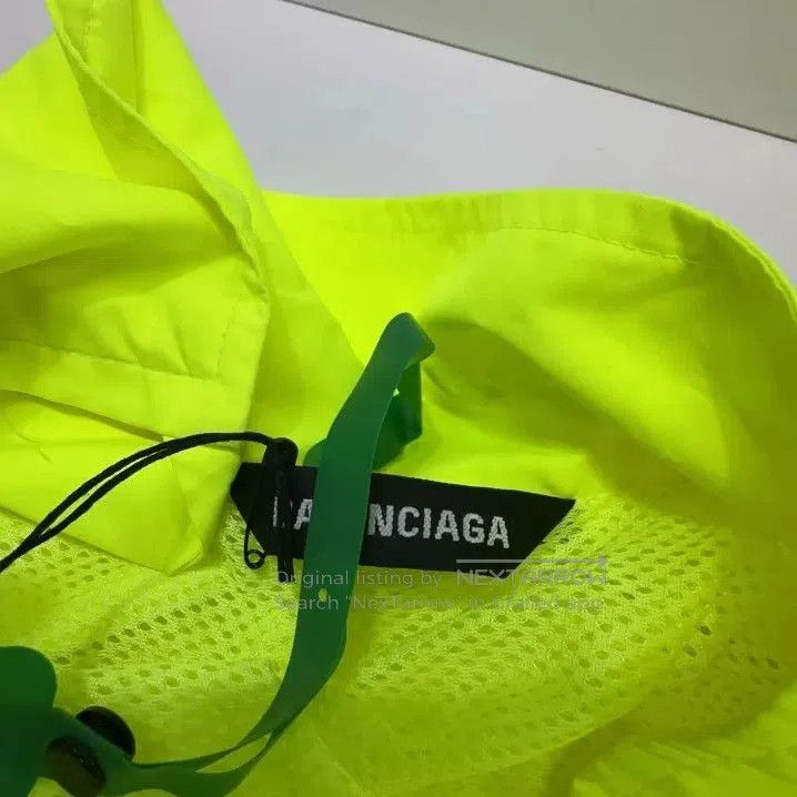 Balenciaga Balenciaga SS21 Neon Yellow Long Sleeve Jacket. Size US L / EU 52-54 / 3 - 5 Thumbnail
