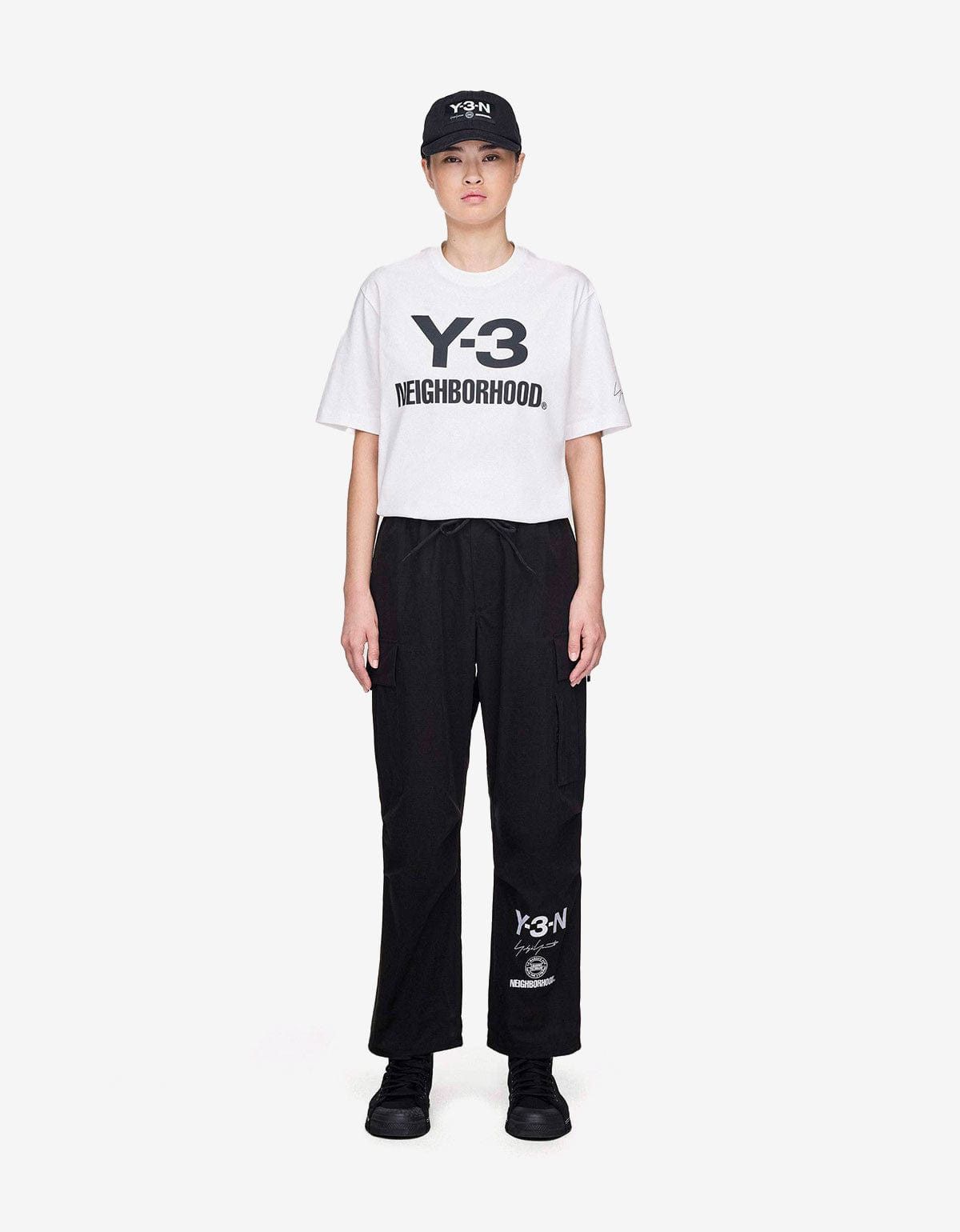 Y-3 Y-3 Neighborhood White Logo T-Shirt Size US M / EU 48-50 / 2 - 9 Thumbnail