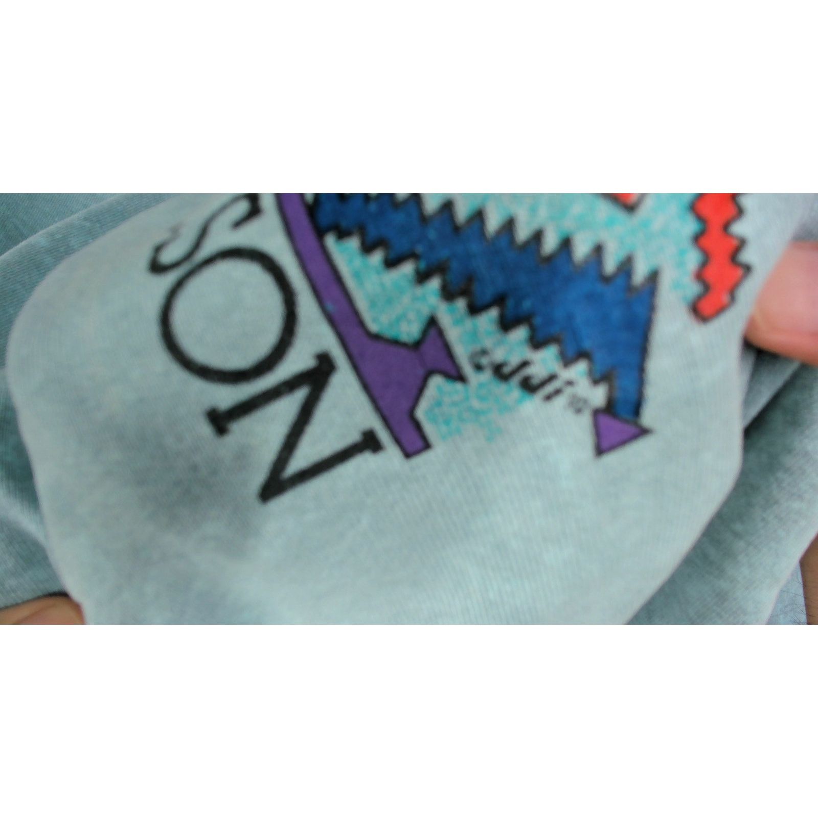 Jerzees Jerzees | Vintage 1992 Tucson Acid Wash Boxy Sweatshirt XL Size US XL / EU 56 / 4 - 12 Thumbnail