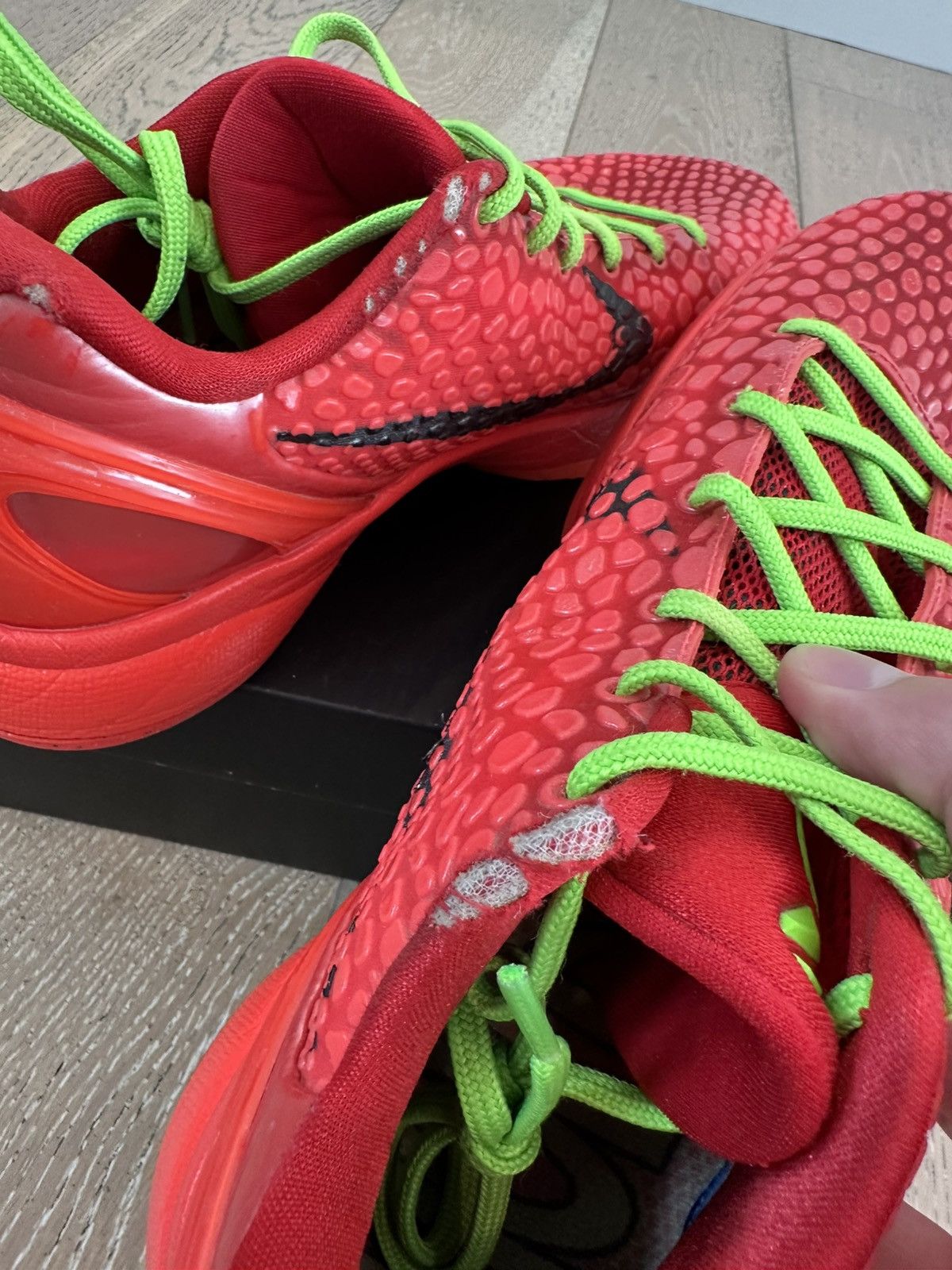 Nike Nike Kobe 6 Protro Reverse Grinch Size US 11.5 / EU 44-45 - 8 Thumbnail